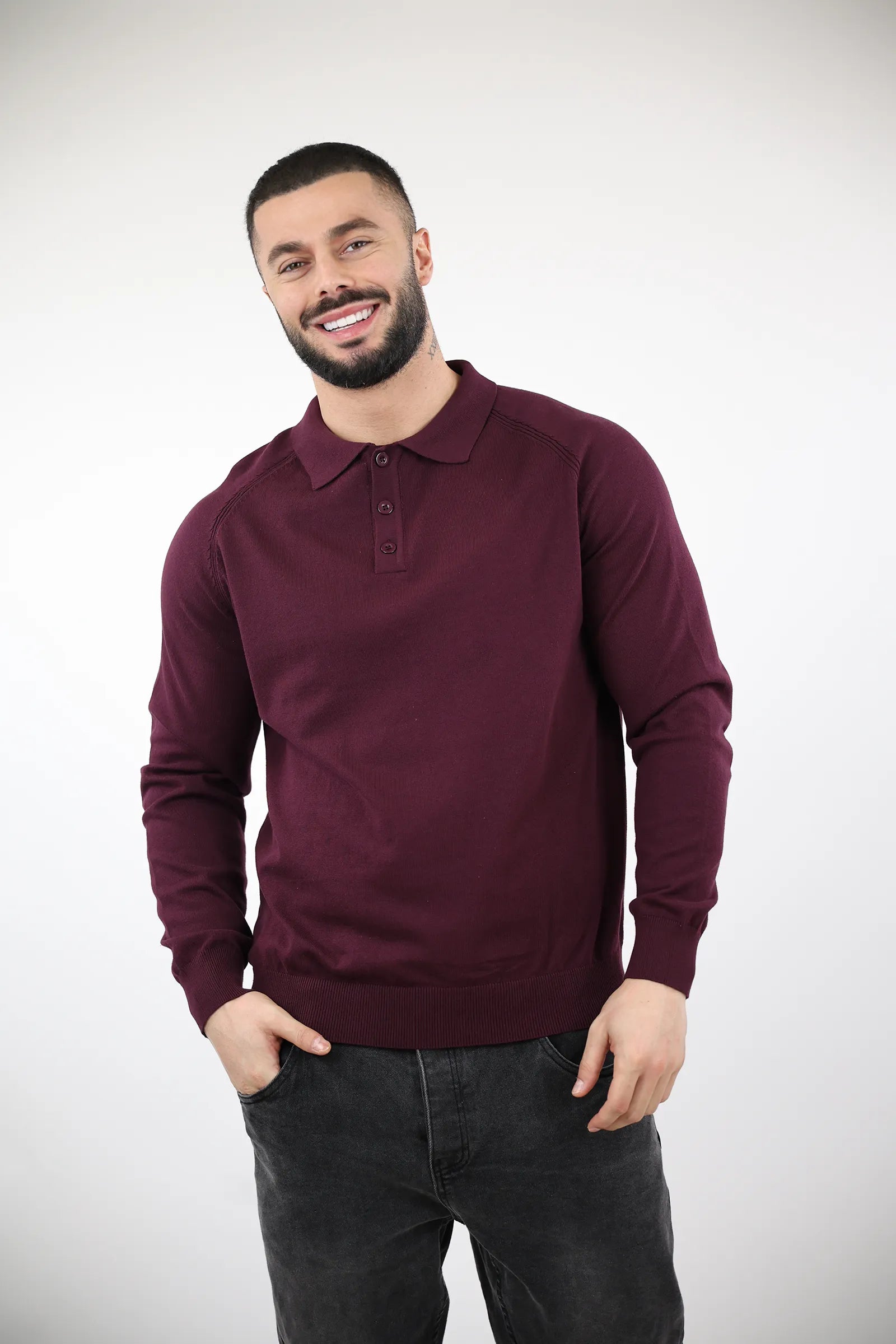 XHEMPER Button-Up POLO