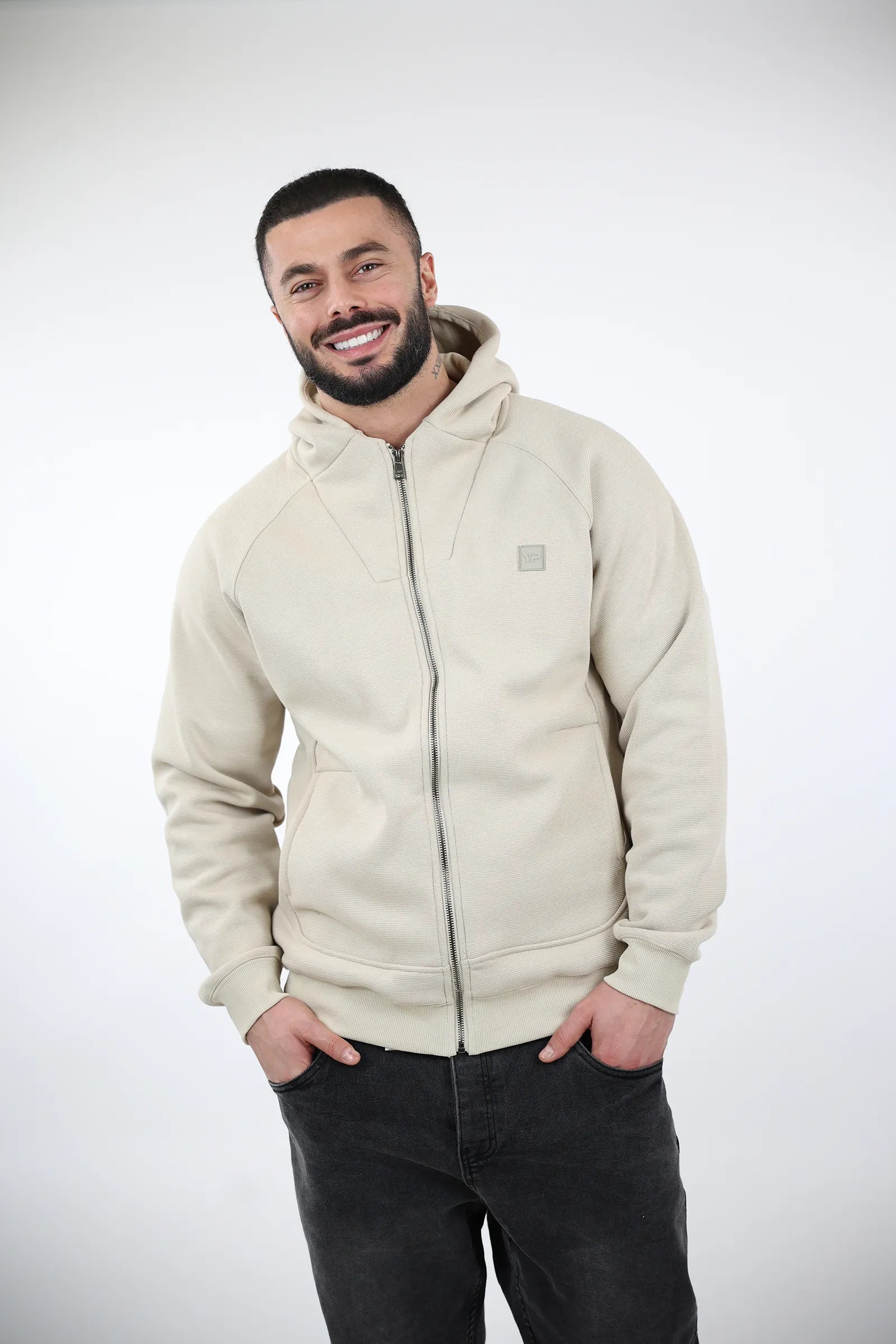 DUKS Zippered hoodie