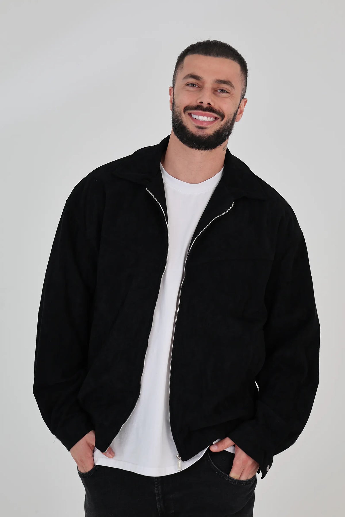 Jakne suede jacket