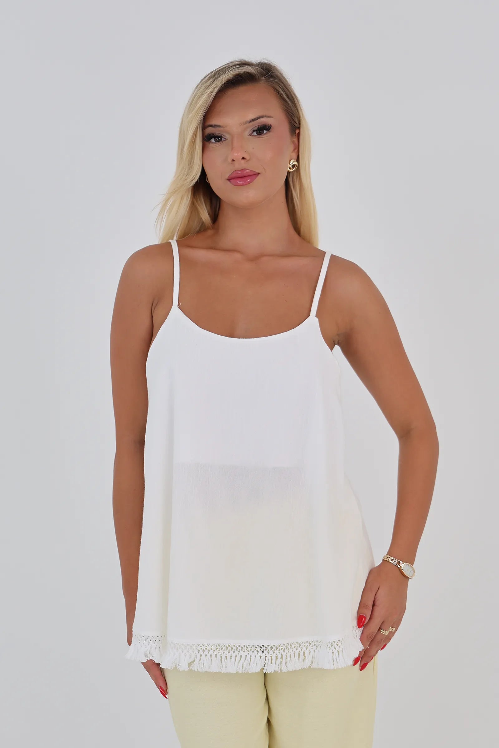 Maice flowy white