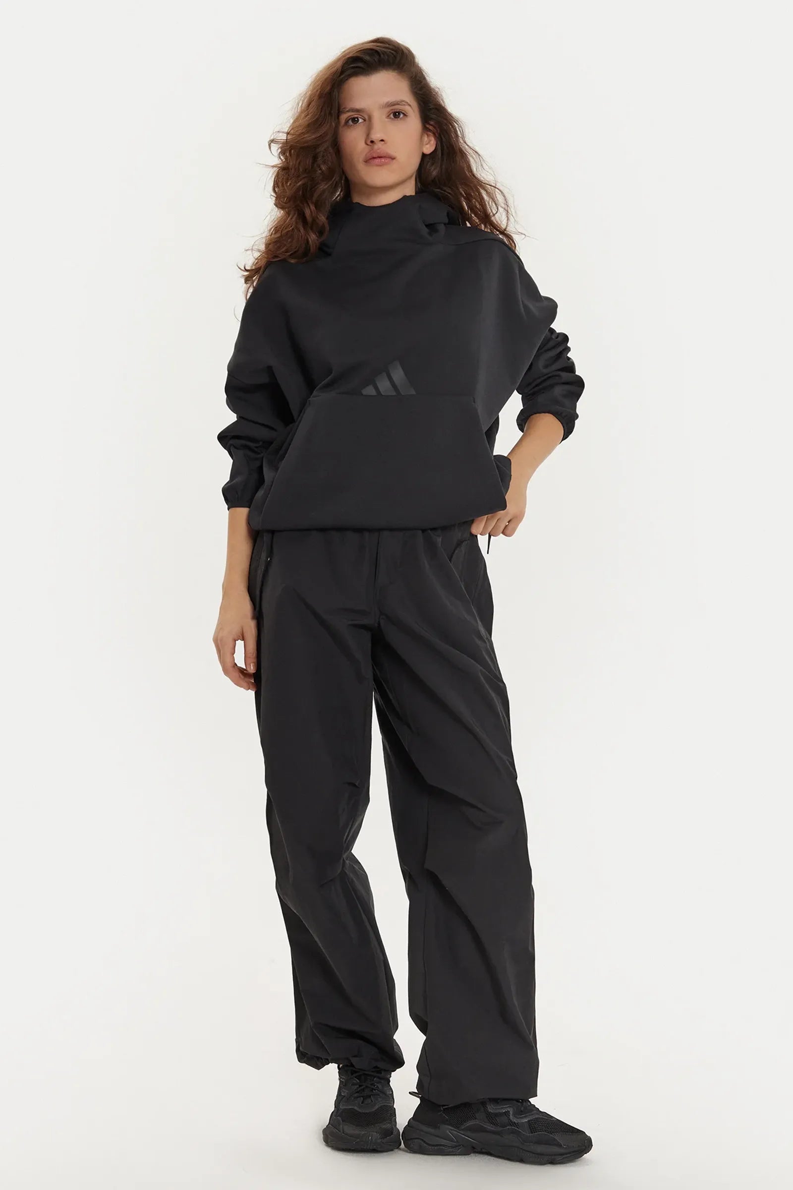 DUKS Women's hoodie Adidas W ZNE Oh Hd JE7860 XS Black