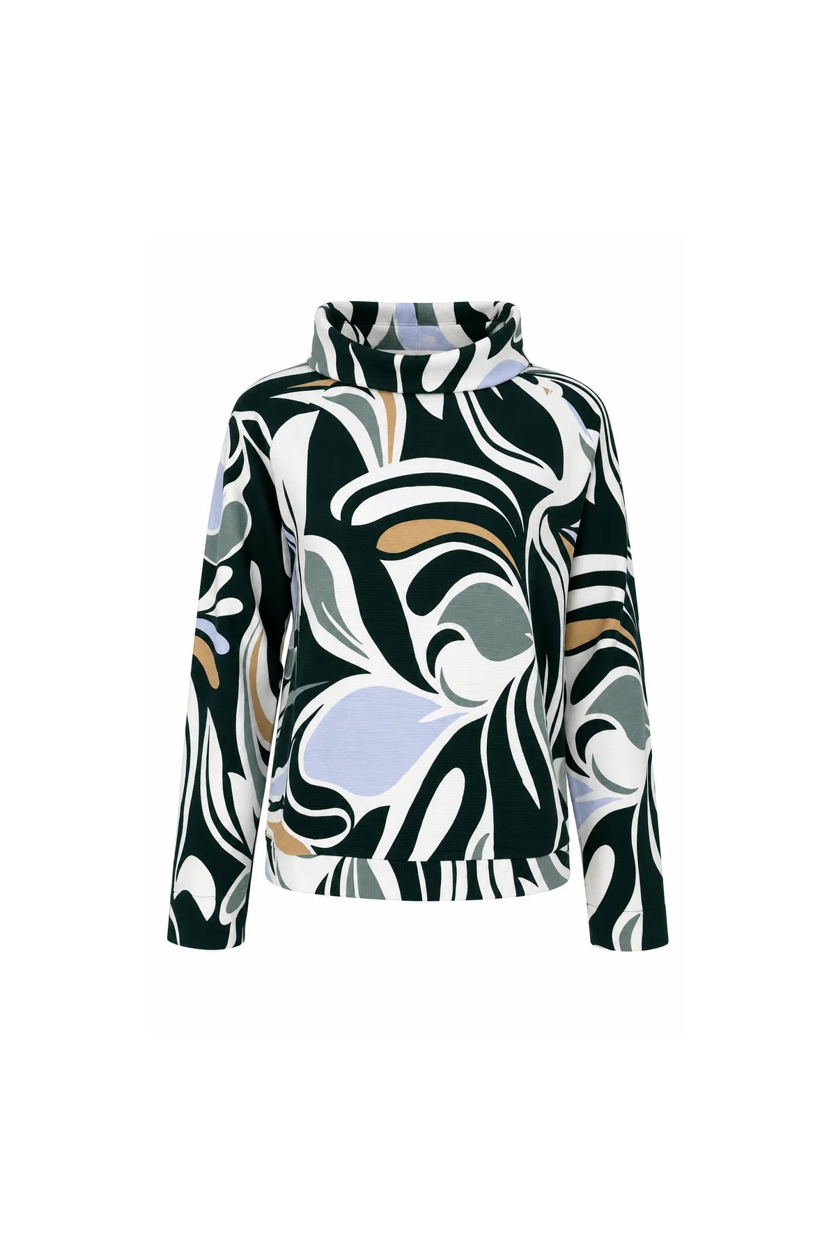 Bluze abstract floral print