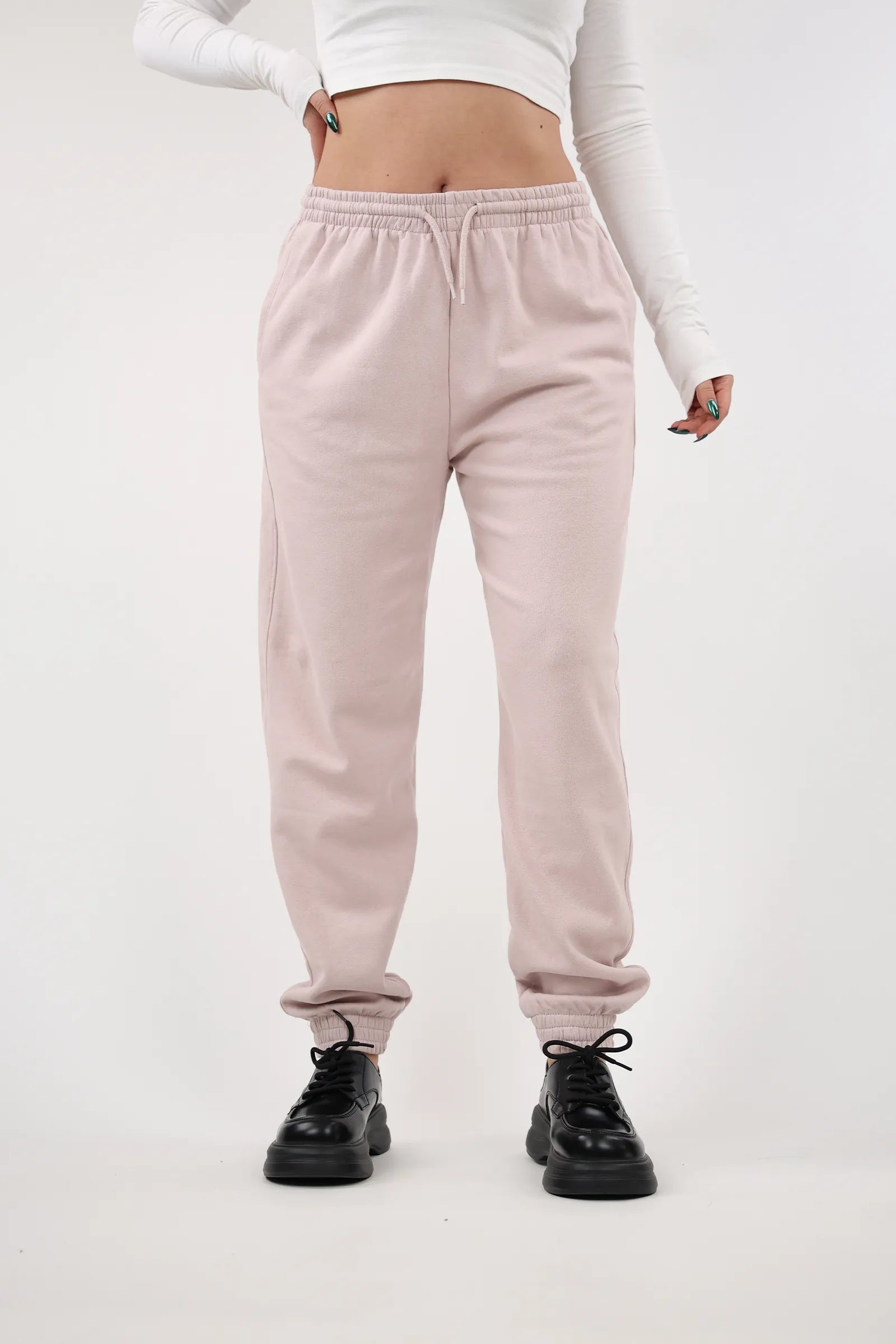 TRENERKA elastic waist fleece