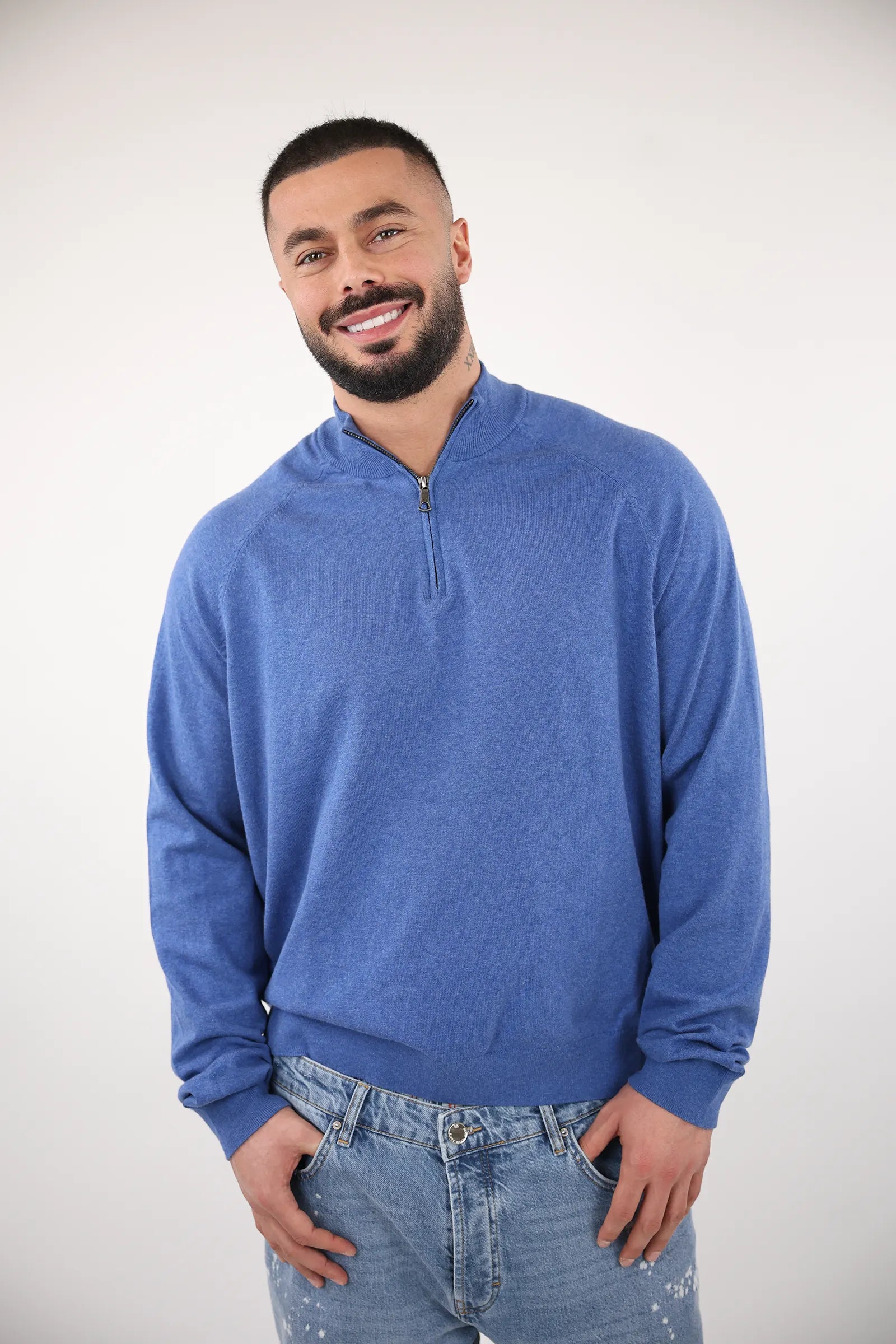 XHEMPER Half-Zip Jumper