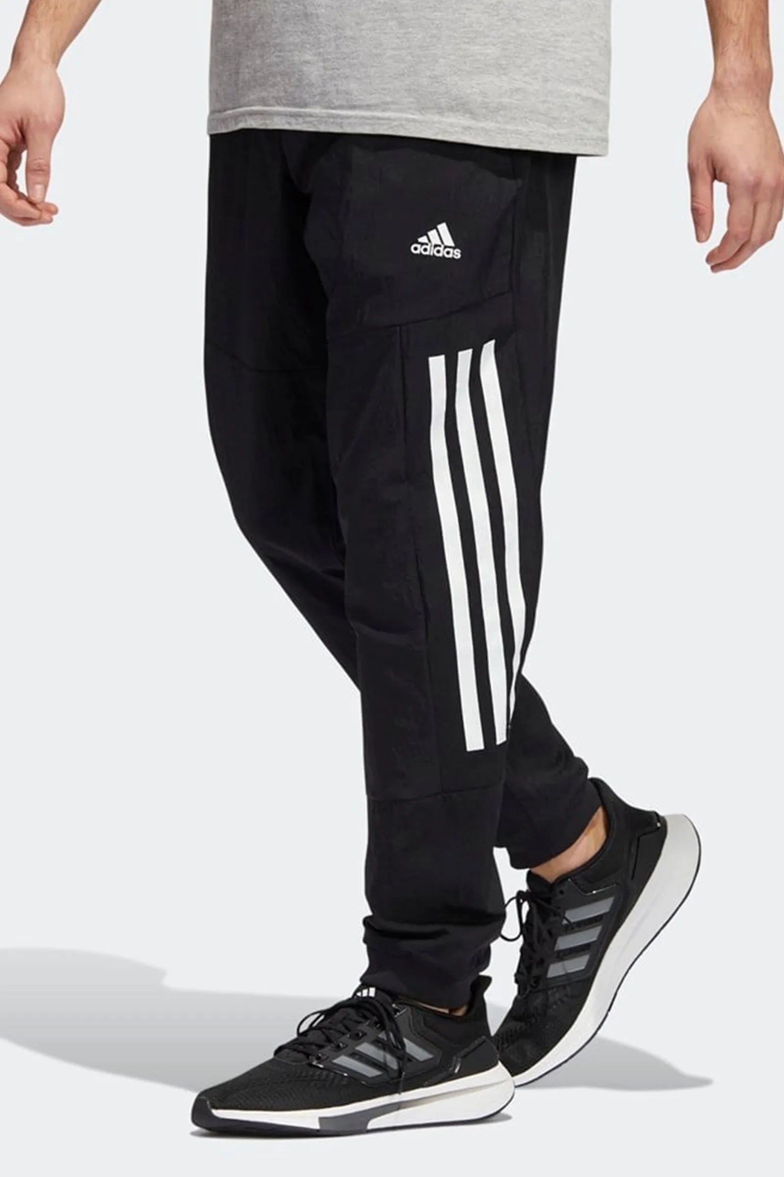 TRENERKA Future Icons 3-Stripes Woven Pants Black