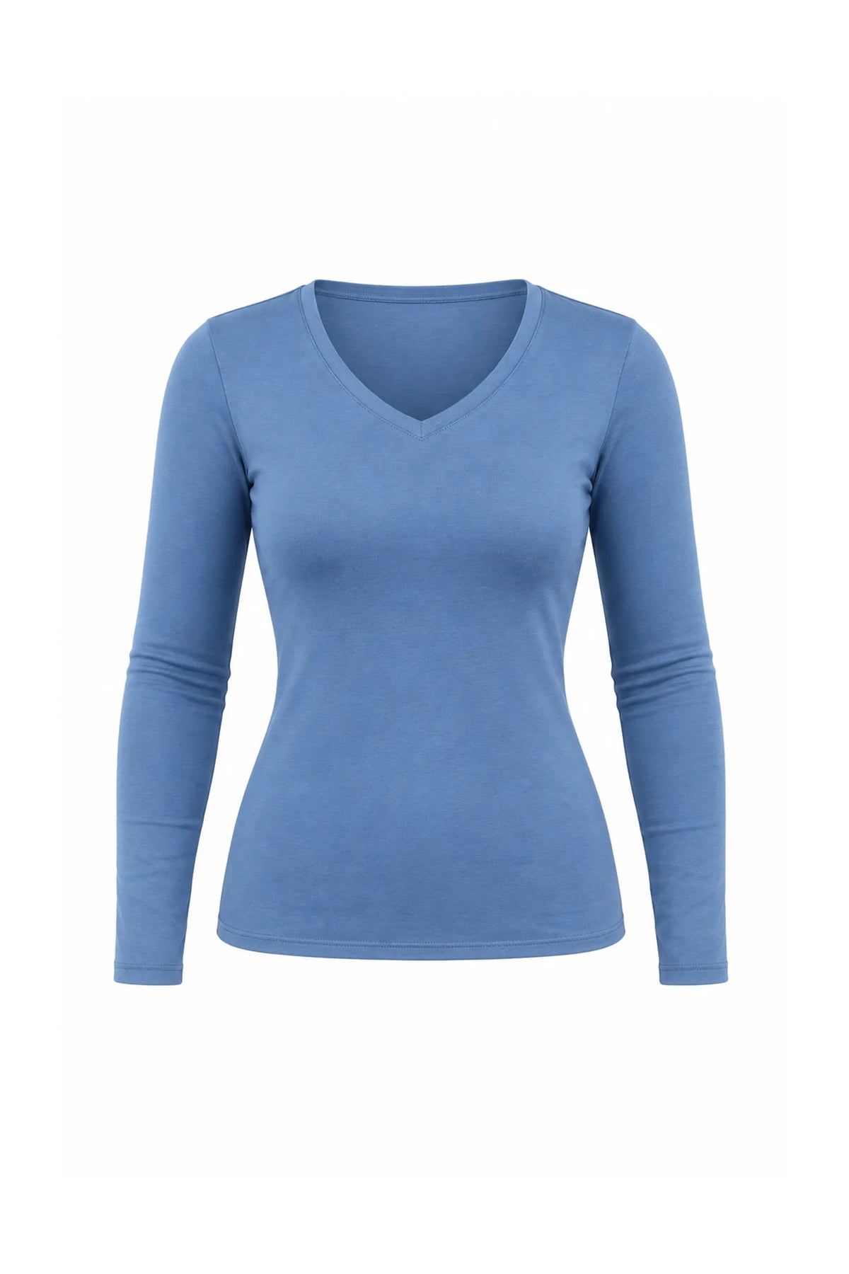 Bluze taupe v-neck
