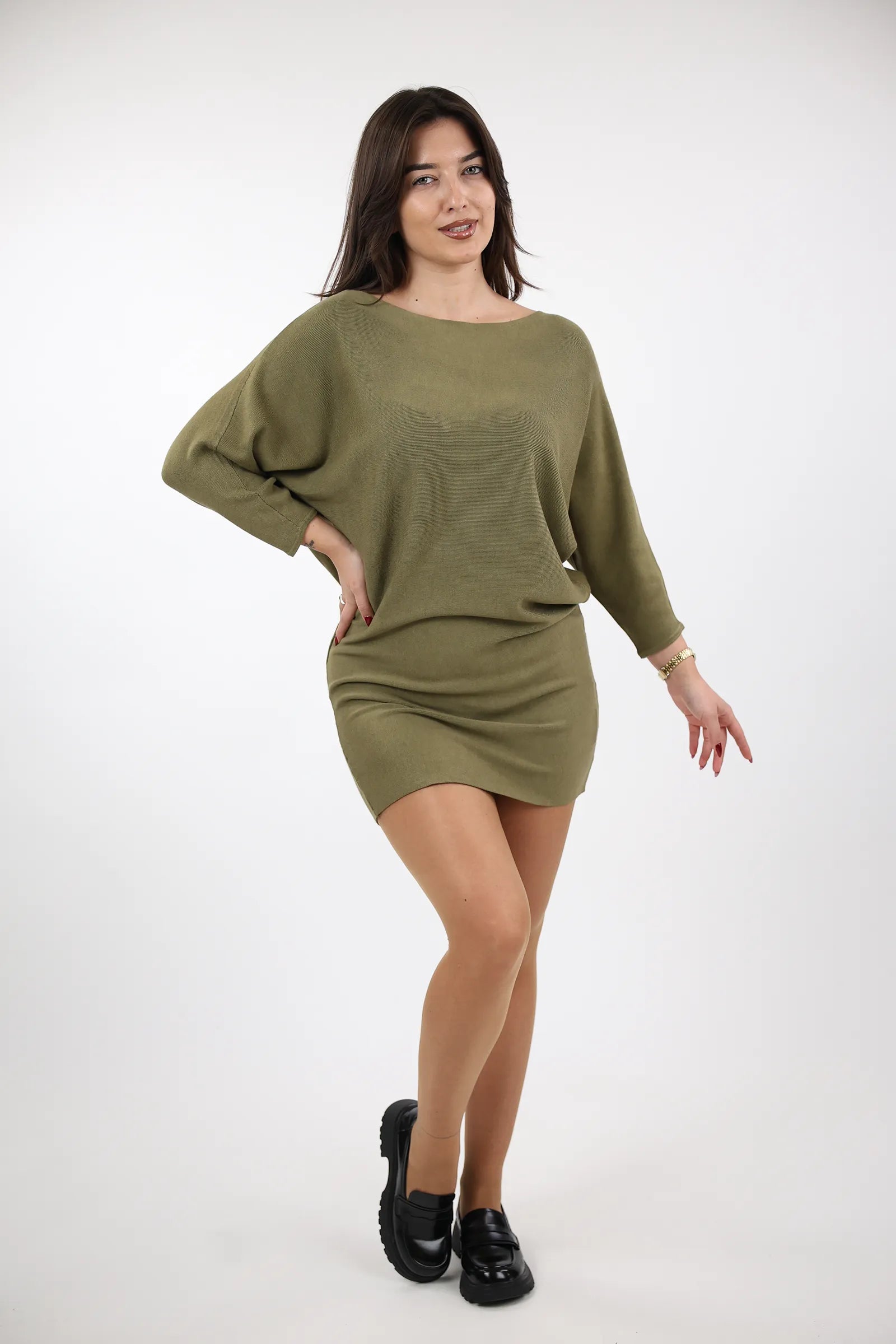 XHEMPER Batwing Dress
