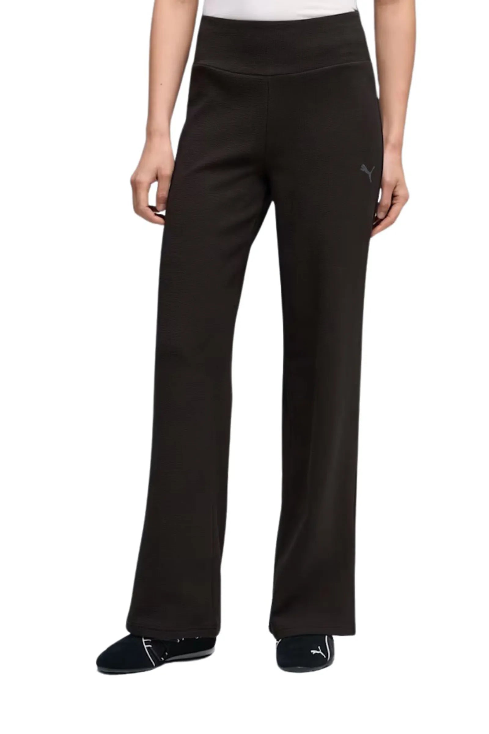 Trenerka puma essentials elevated high-waist straight-leg 691815-01