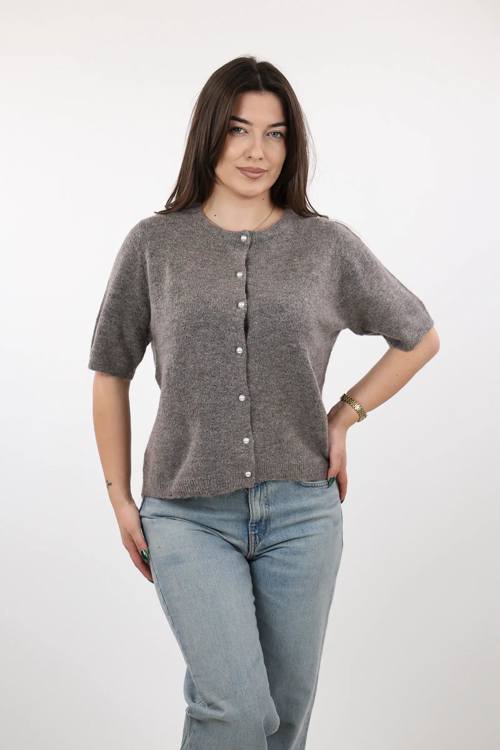 MAICË Button-Down Top