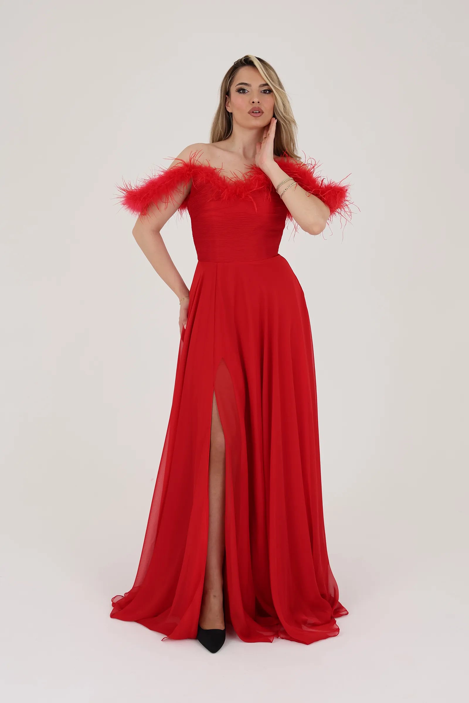 Fustan evening gown