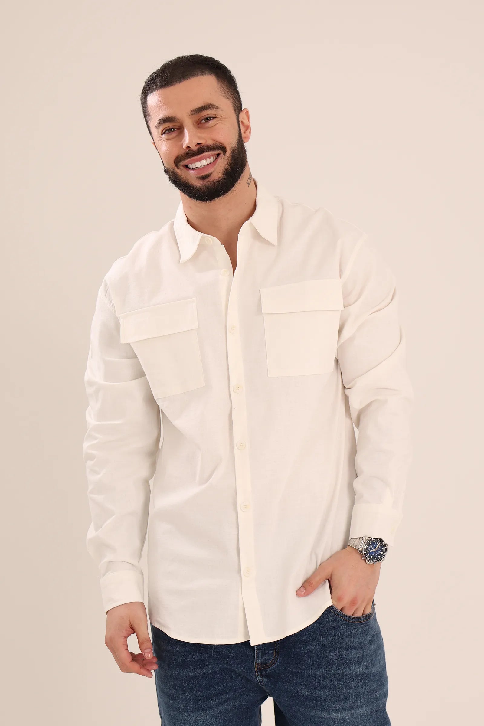 Kemishe pocket overshirt