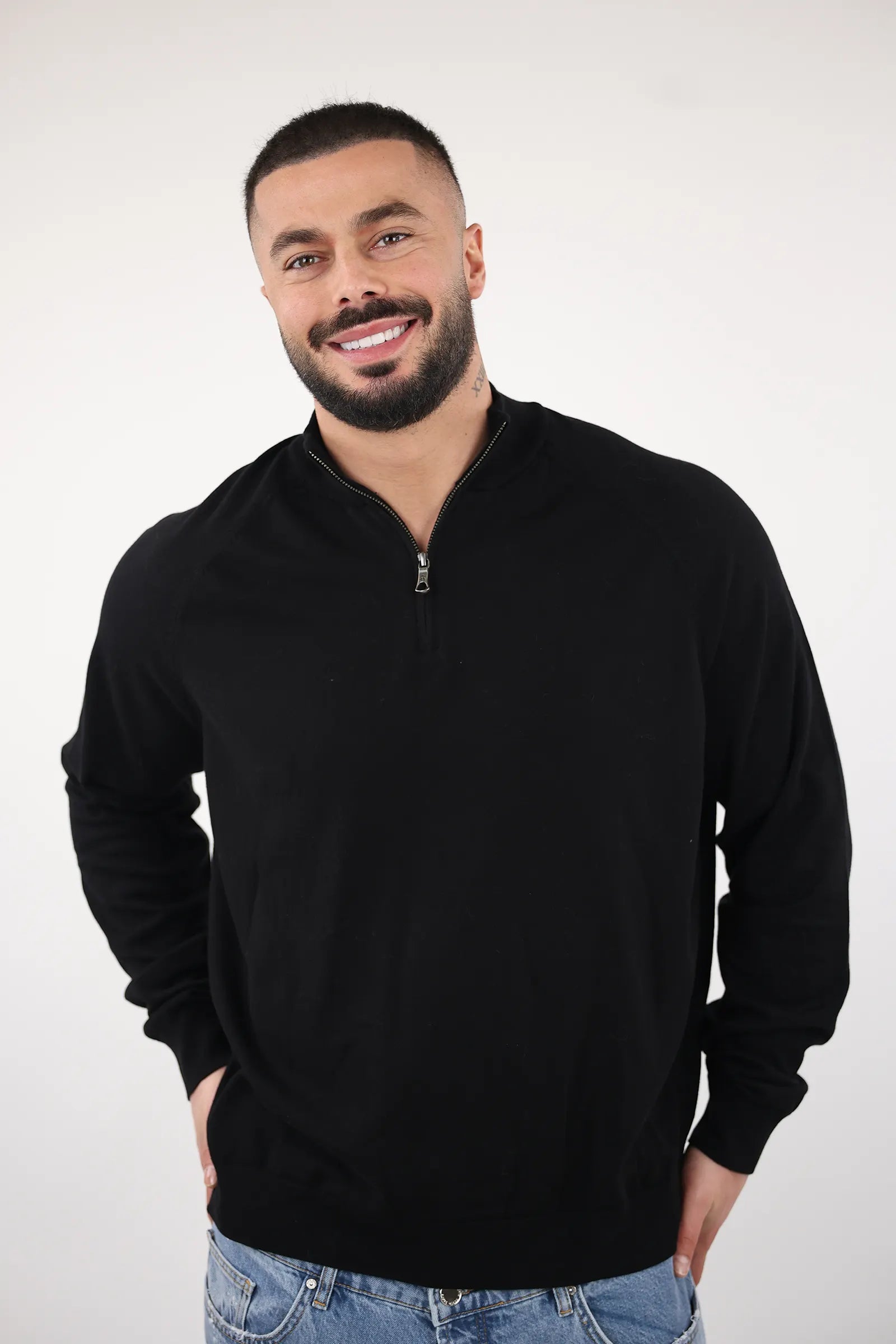 XHEMPER Half-Zip Jumper