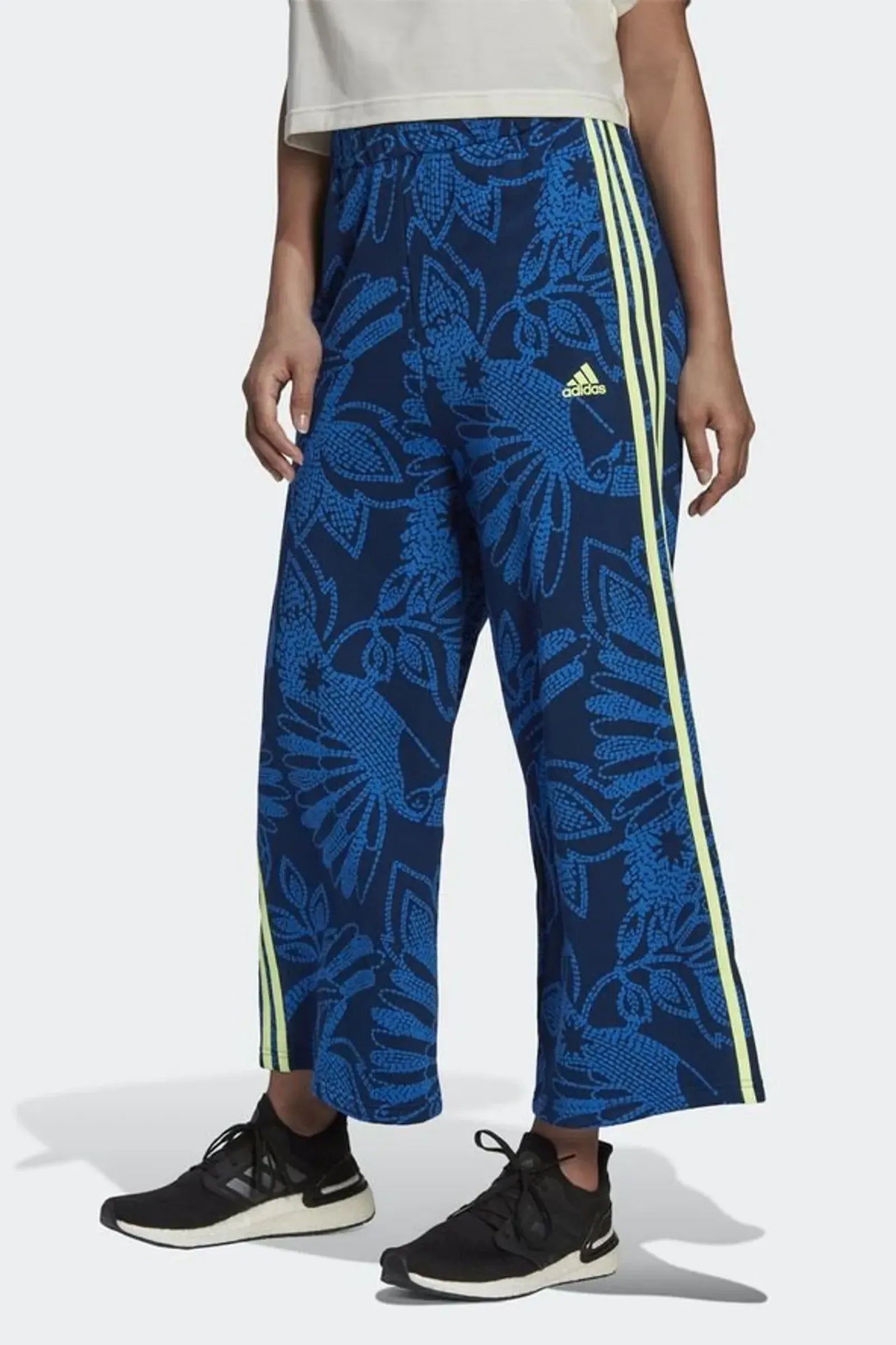 trenerka adidasFARM Rio High Waist Sweatpants Mystery Blue  HI5234