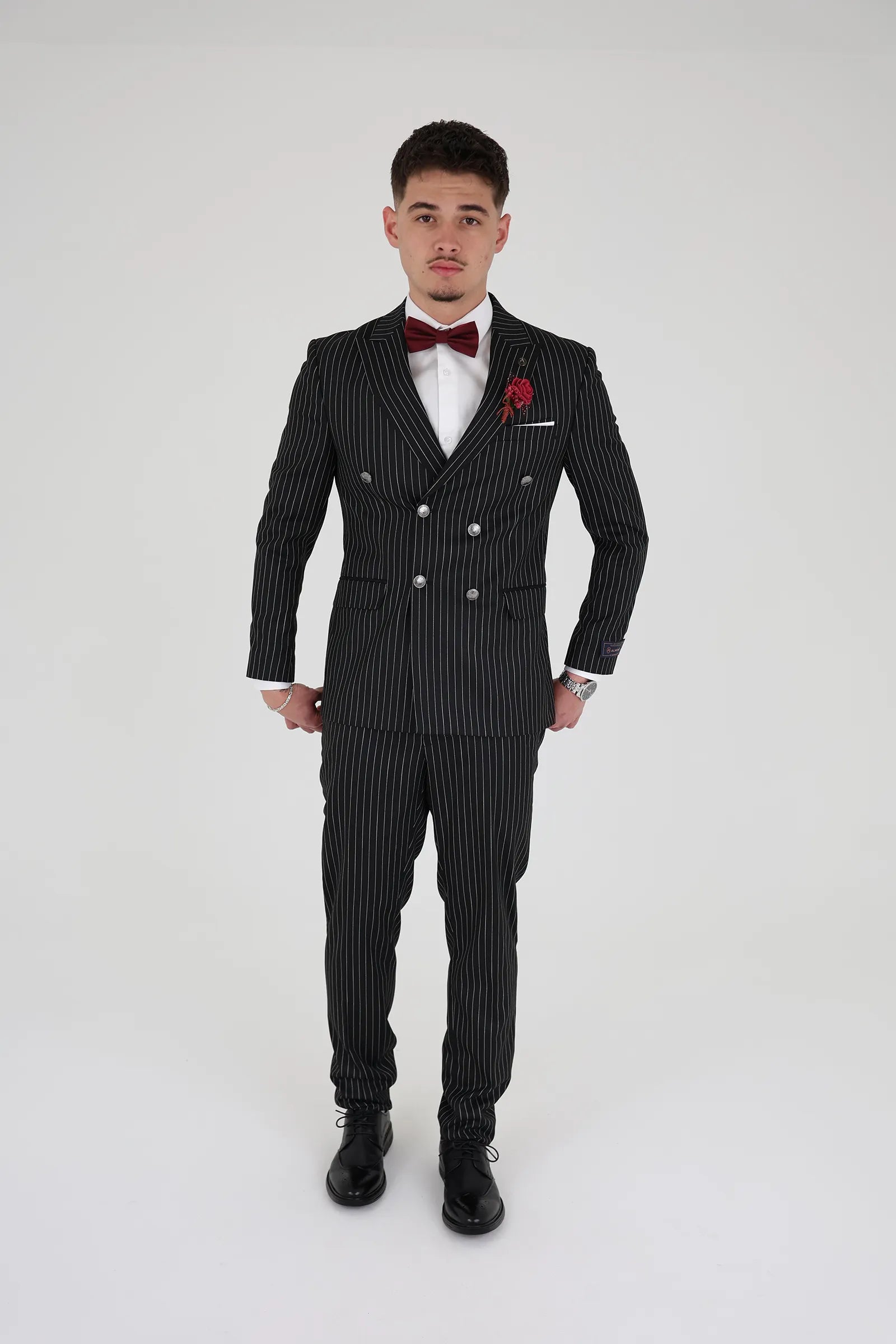 Set pinstripe double