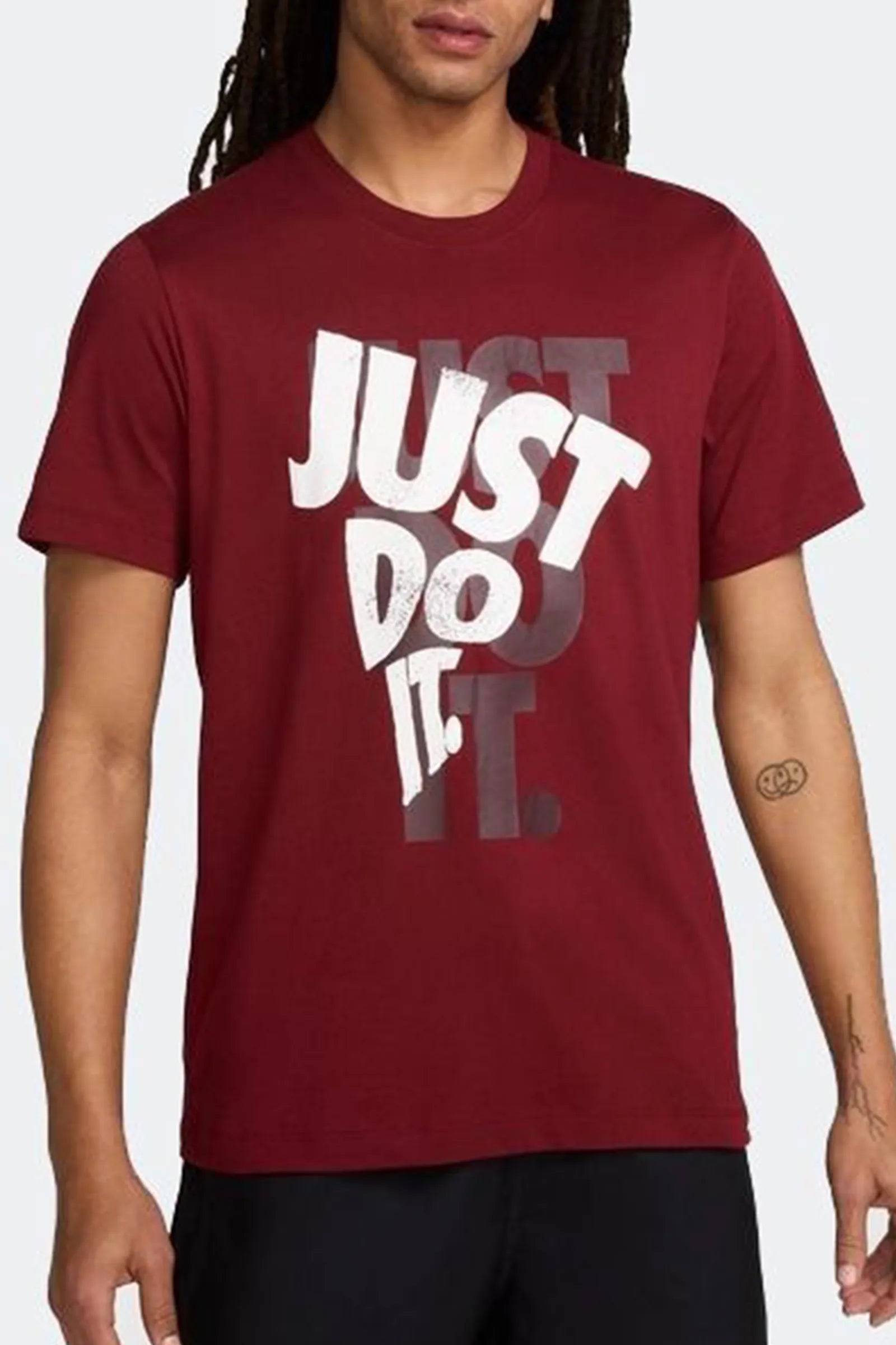 MAICË NIKE ATHLETIC T-SHIRT BURGUNDY