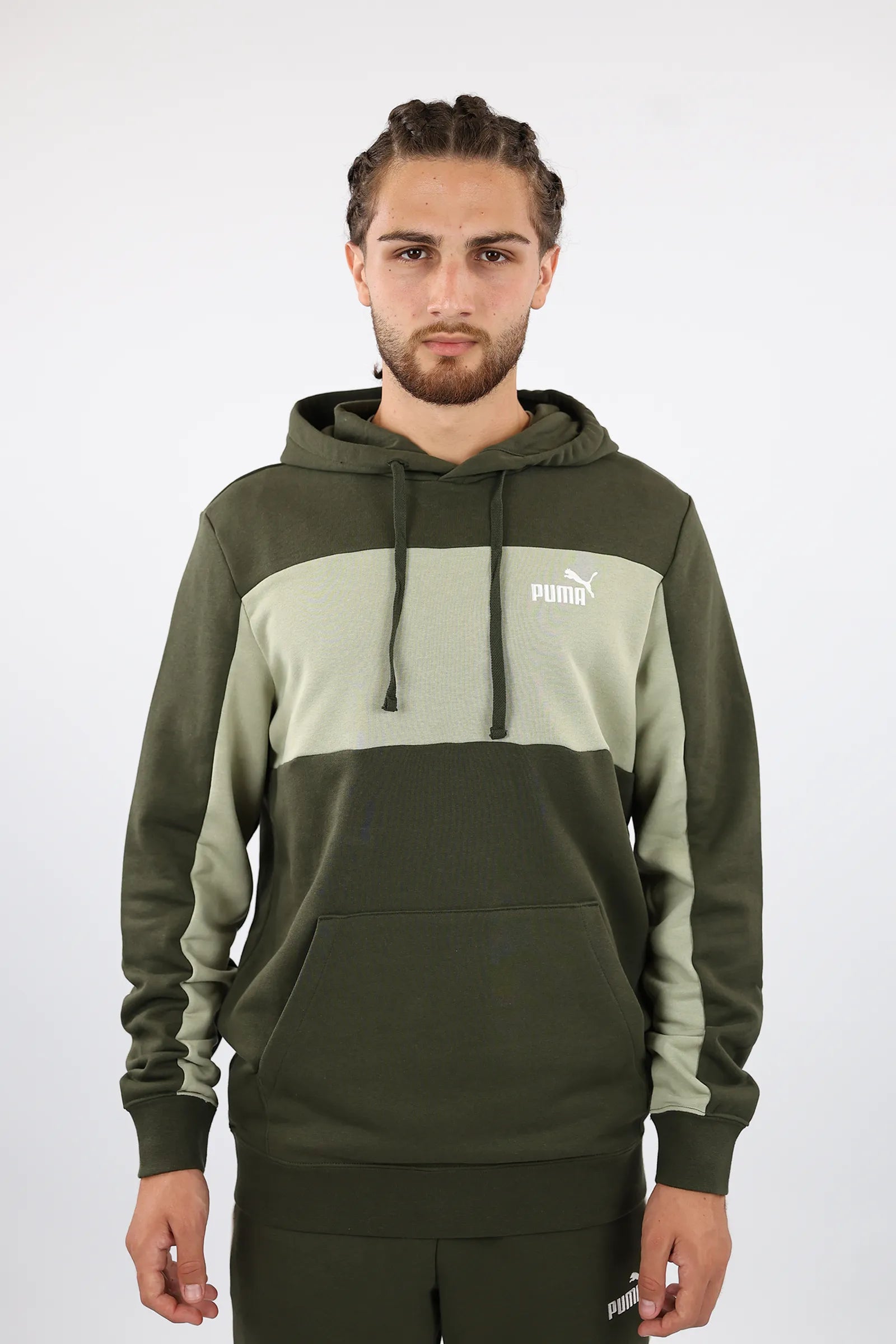 DUKS ESS BLOCK SMALL LOGO HOODIE FL B