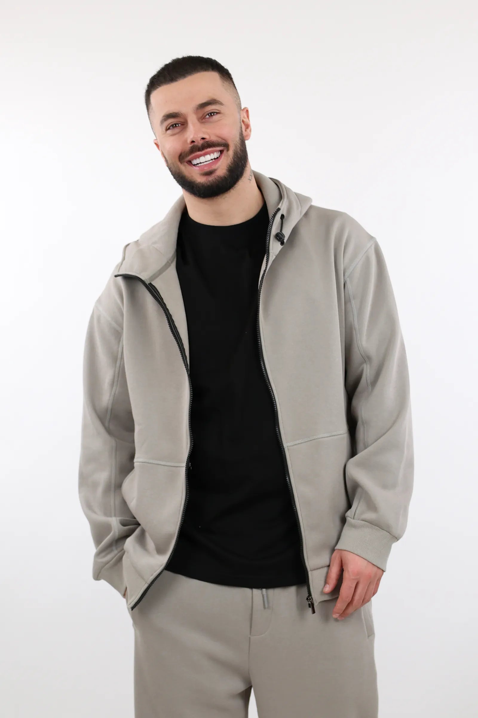 Duks boxy full-zip