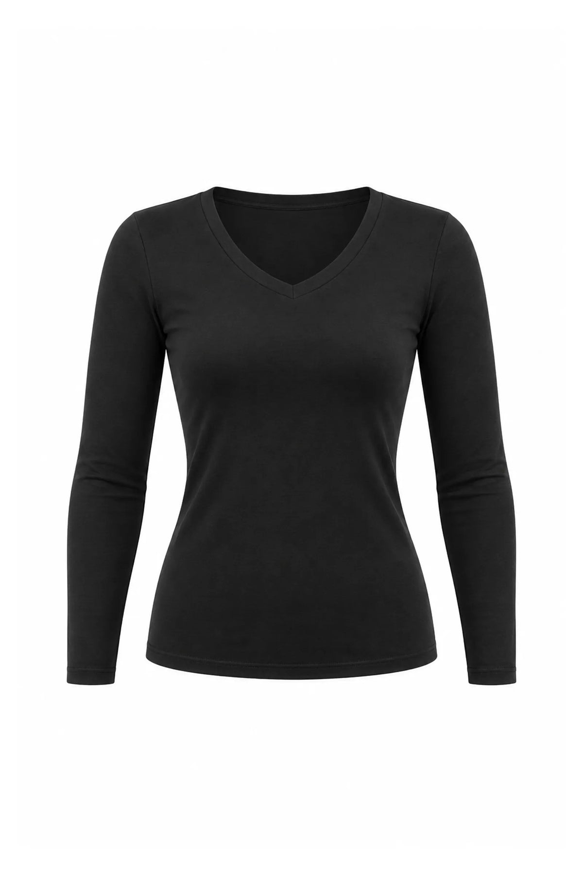 Bluze taupe v-neck