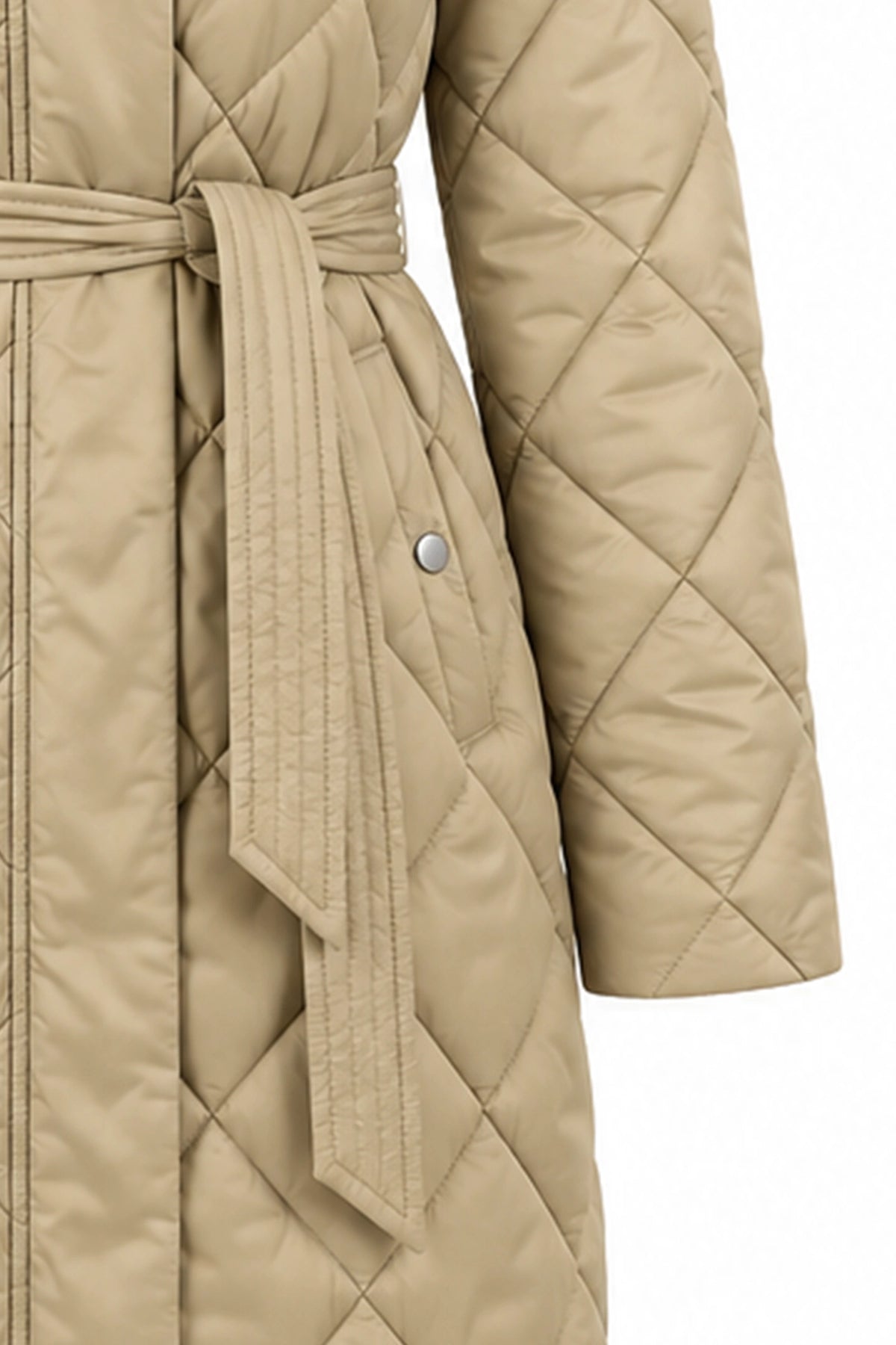 Jakne belted jacket