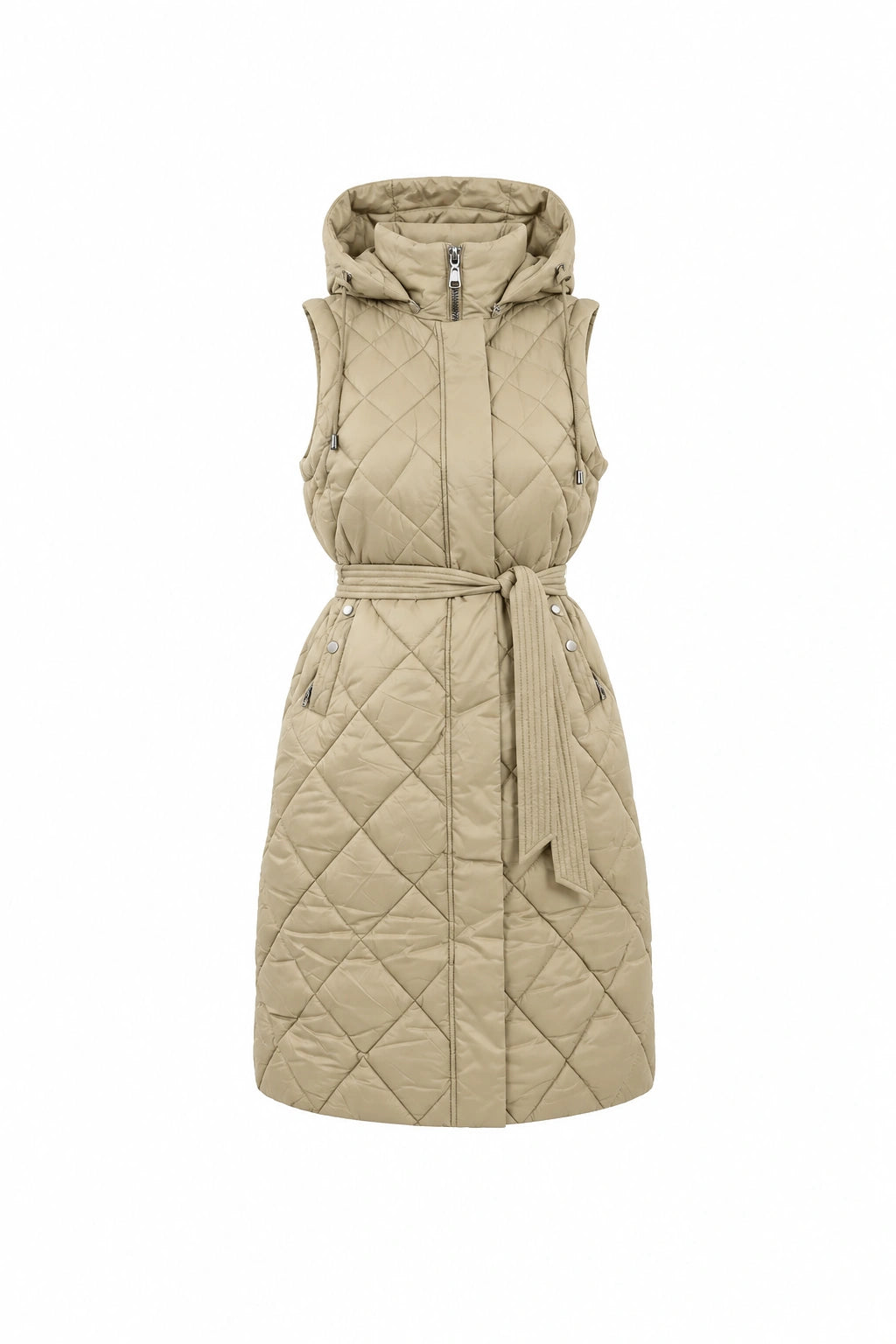 Jakne belted jacket