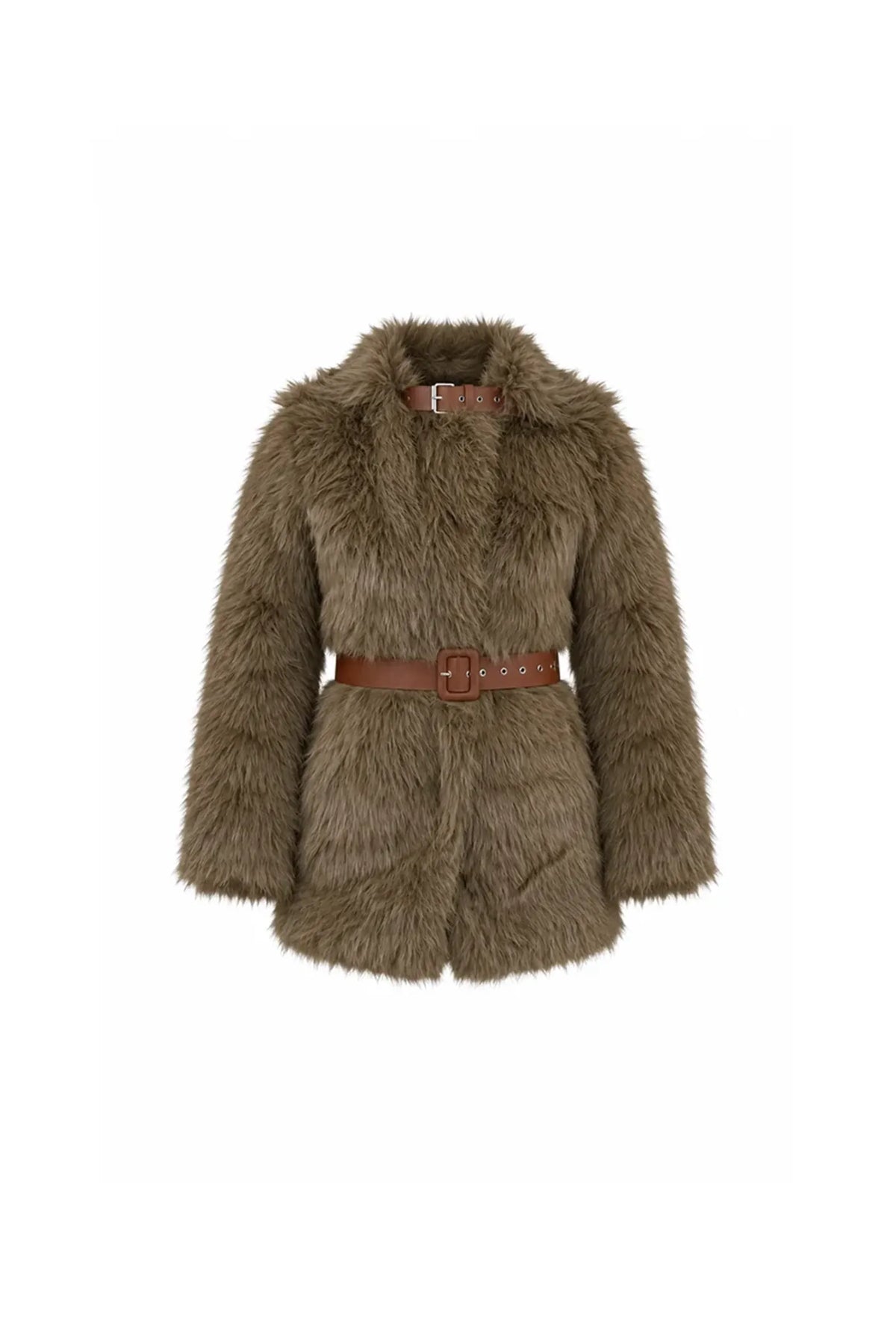 Pallto textured faux