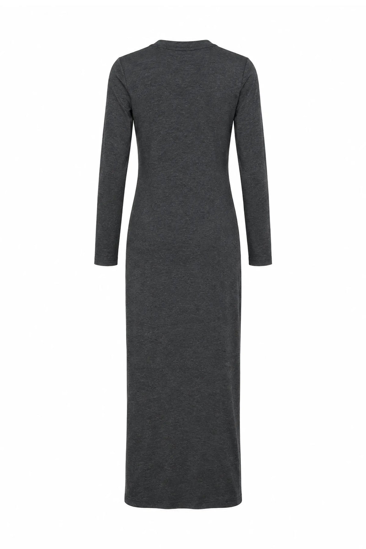 Fustan ruched side slit