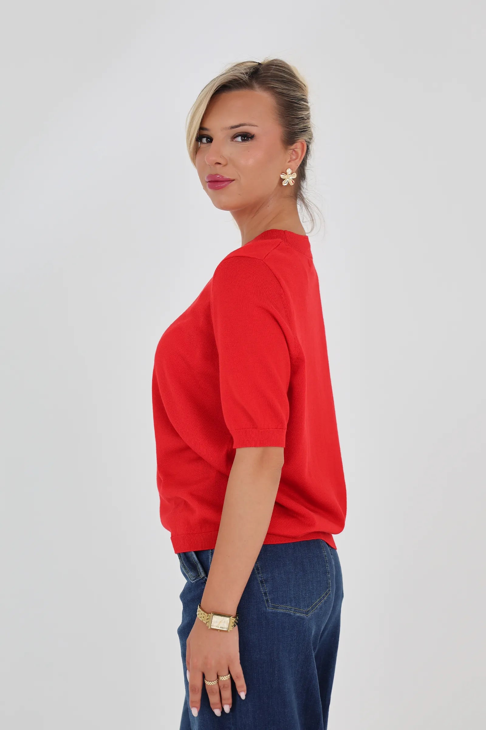 Maice knit tee