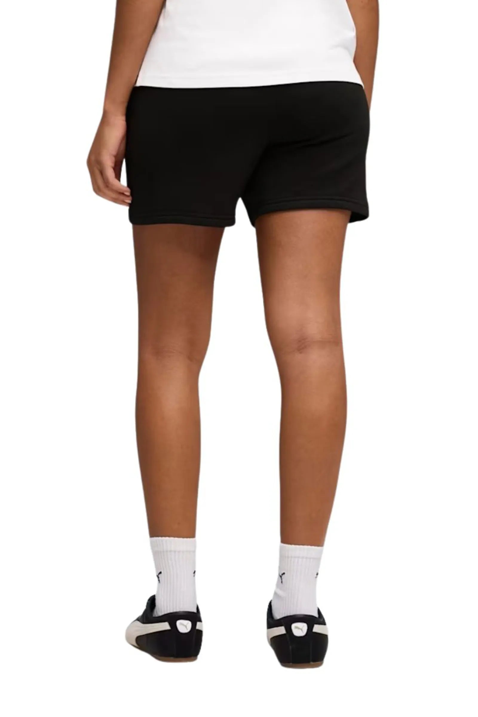 Shorce puma essentials script women's high-waist 5" 691762-01