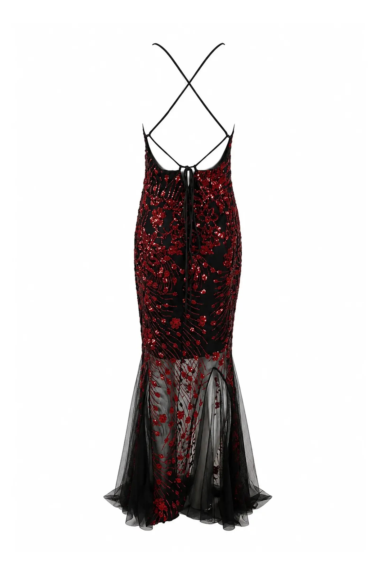 Fustan temina red