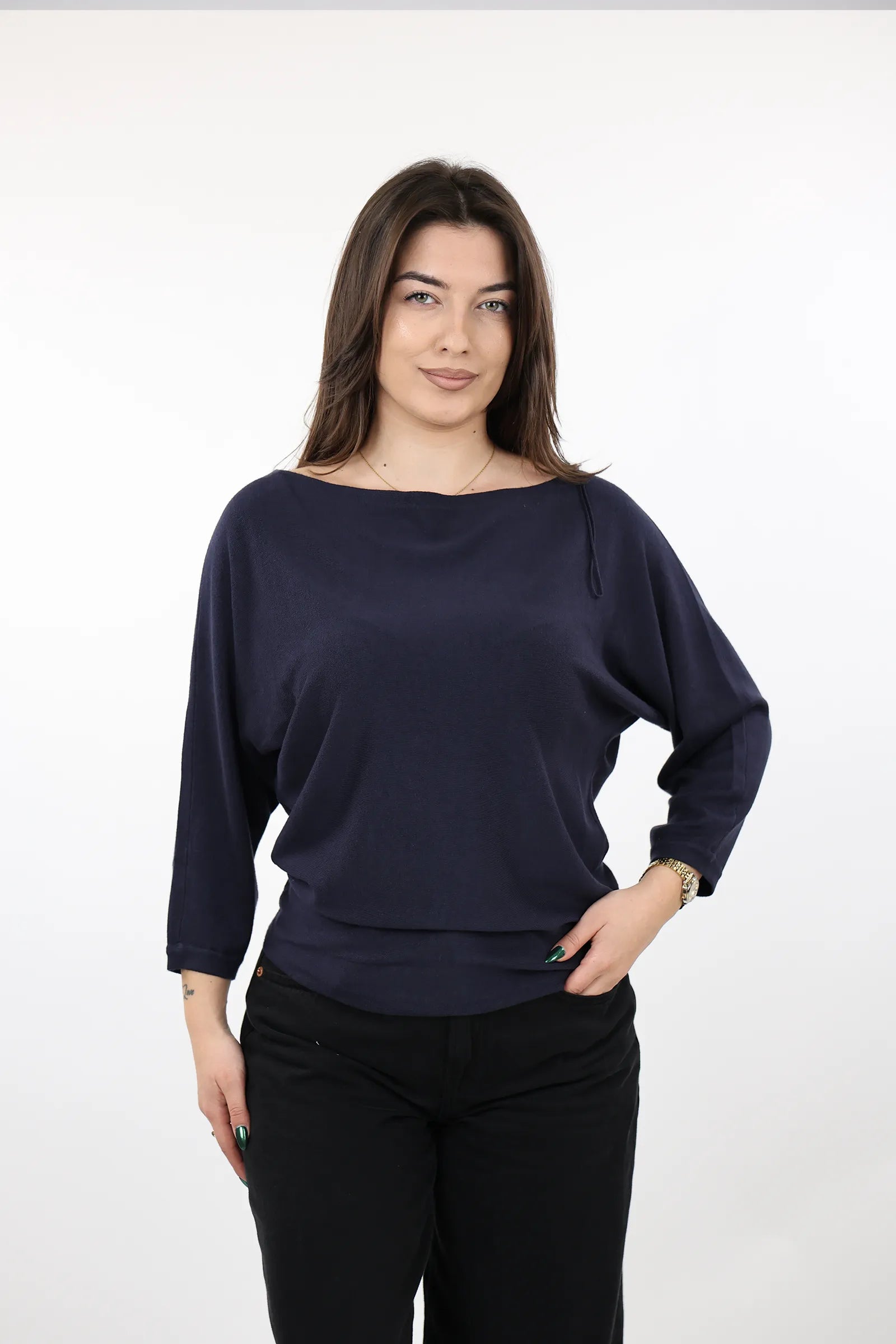 BLUZË Casual Knit Pullover