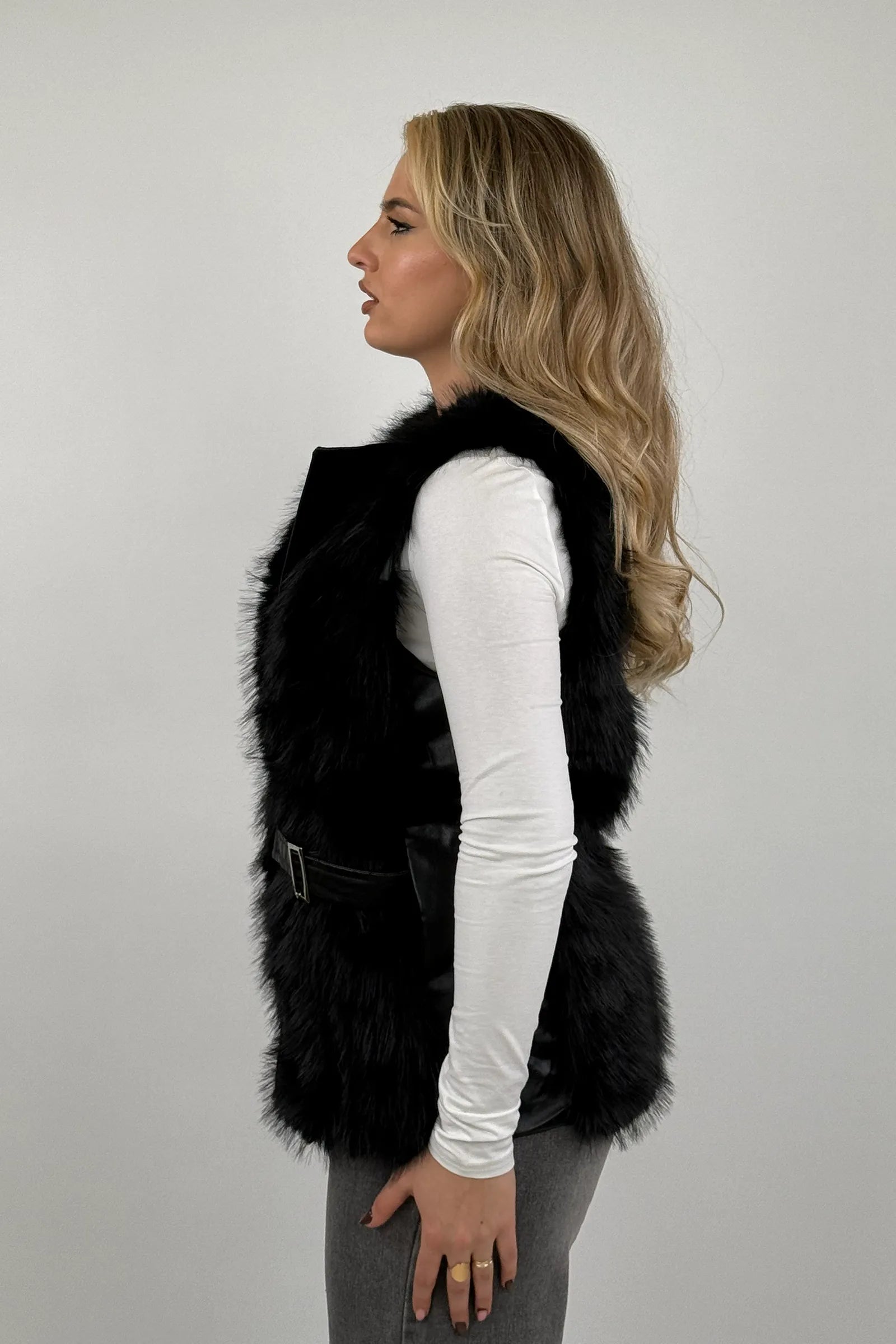 Jelek fur body warmer