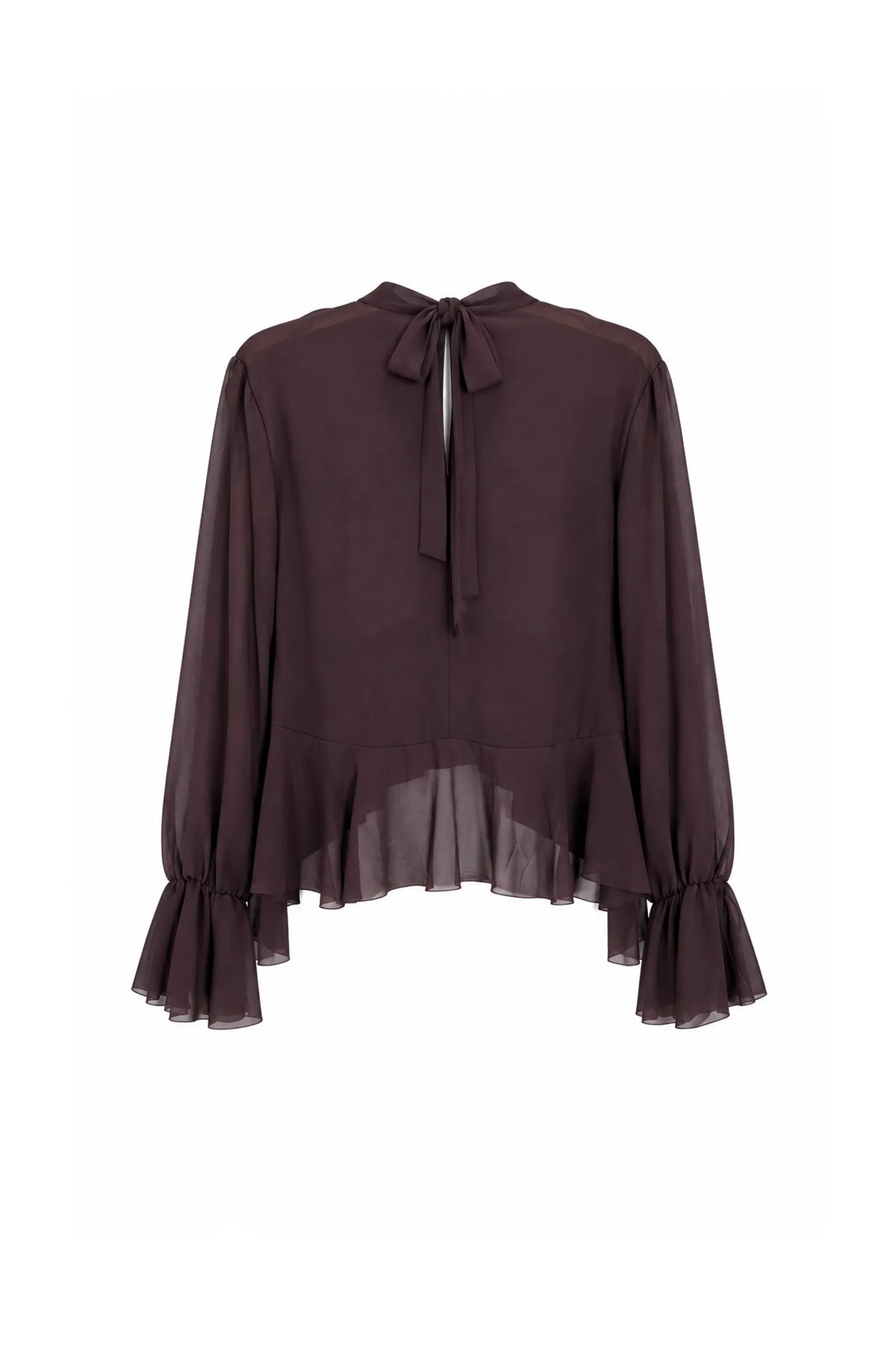 Bluze v-neck cutout