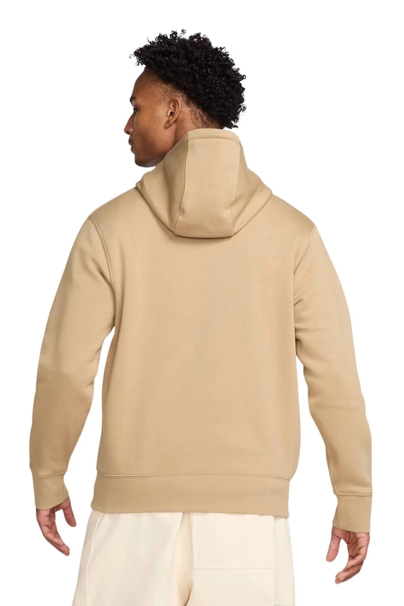 Duks nike club pullover hoodie light khaki FN3859-229