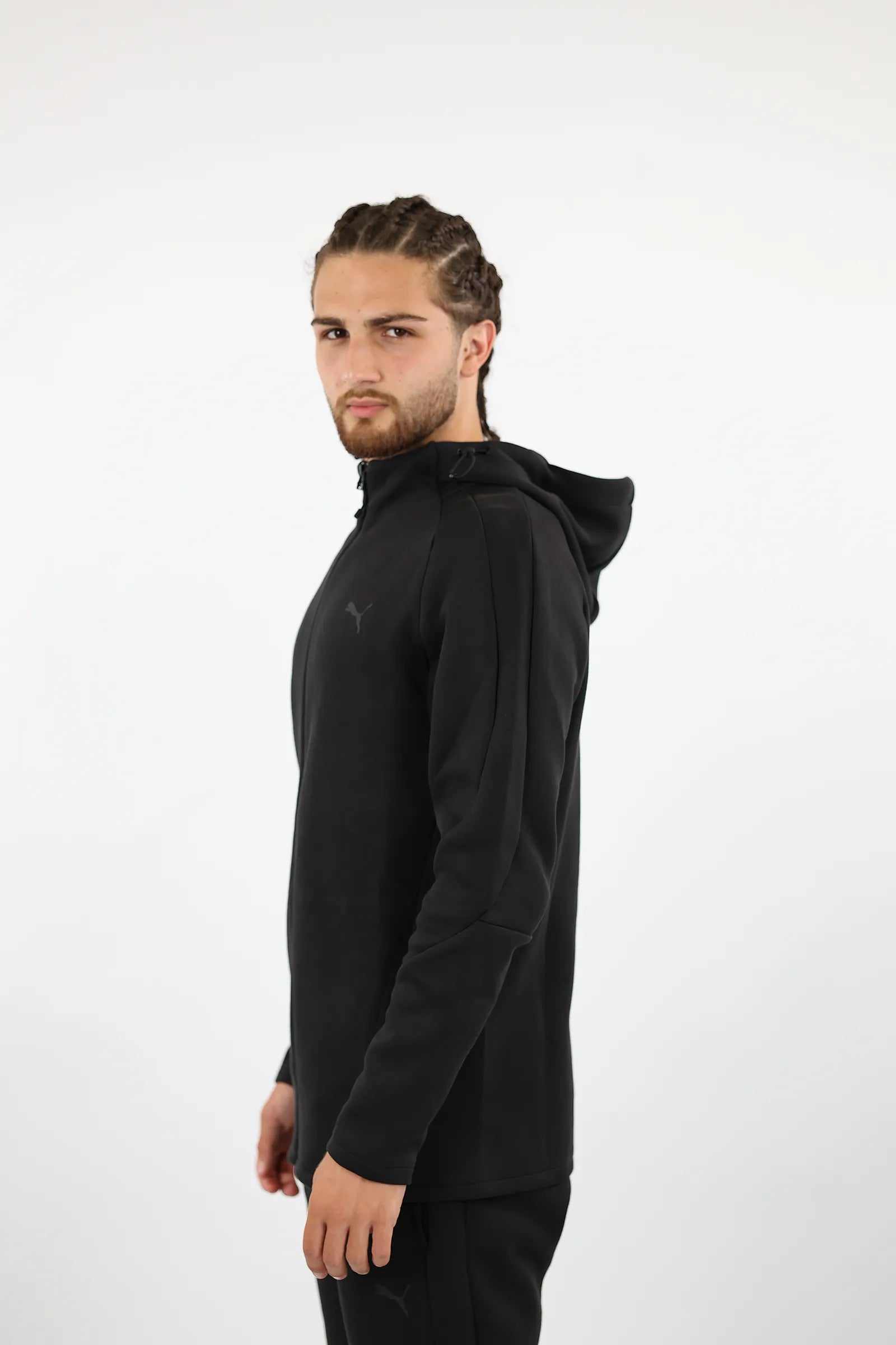 DUKS PUMA MEN'S EVOSTRIPE MOVE FULL ZIP HOODIE