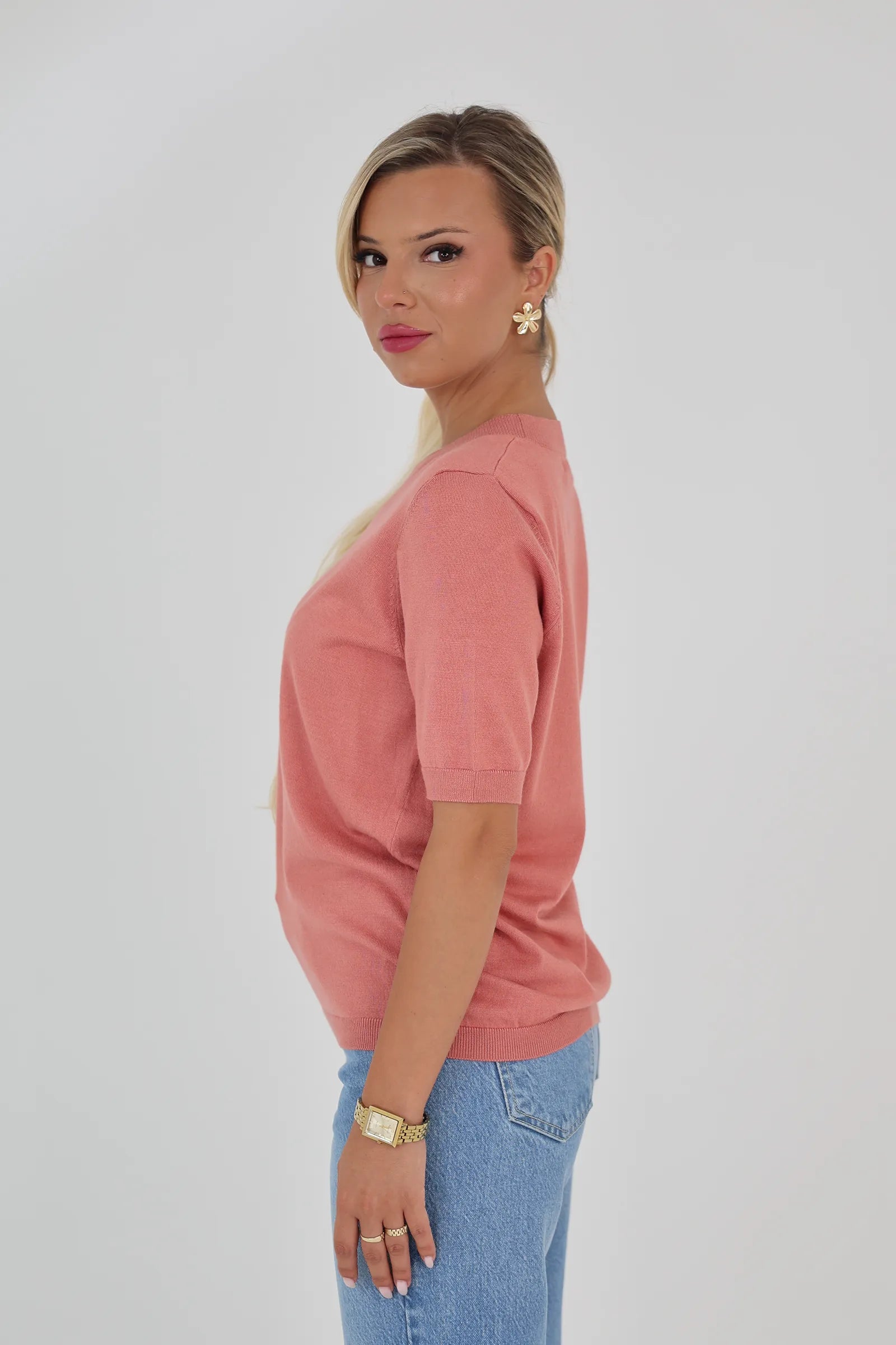 Maice knit tee