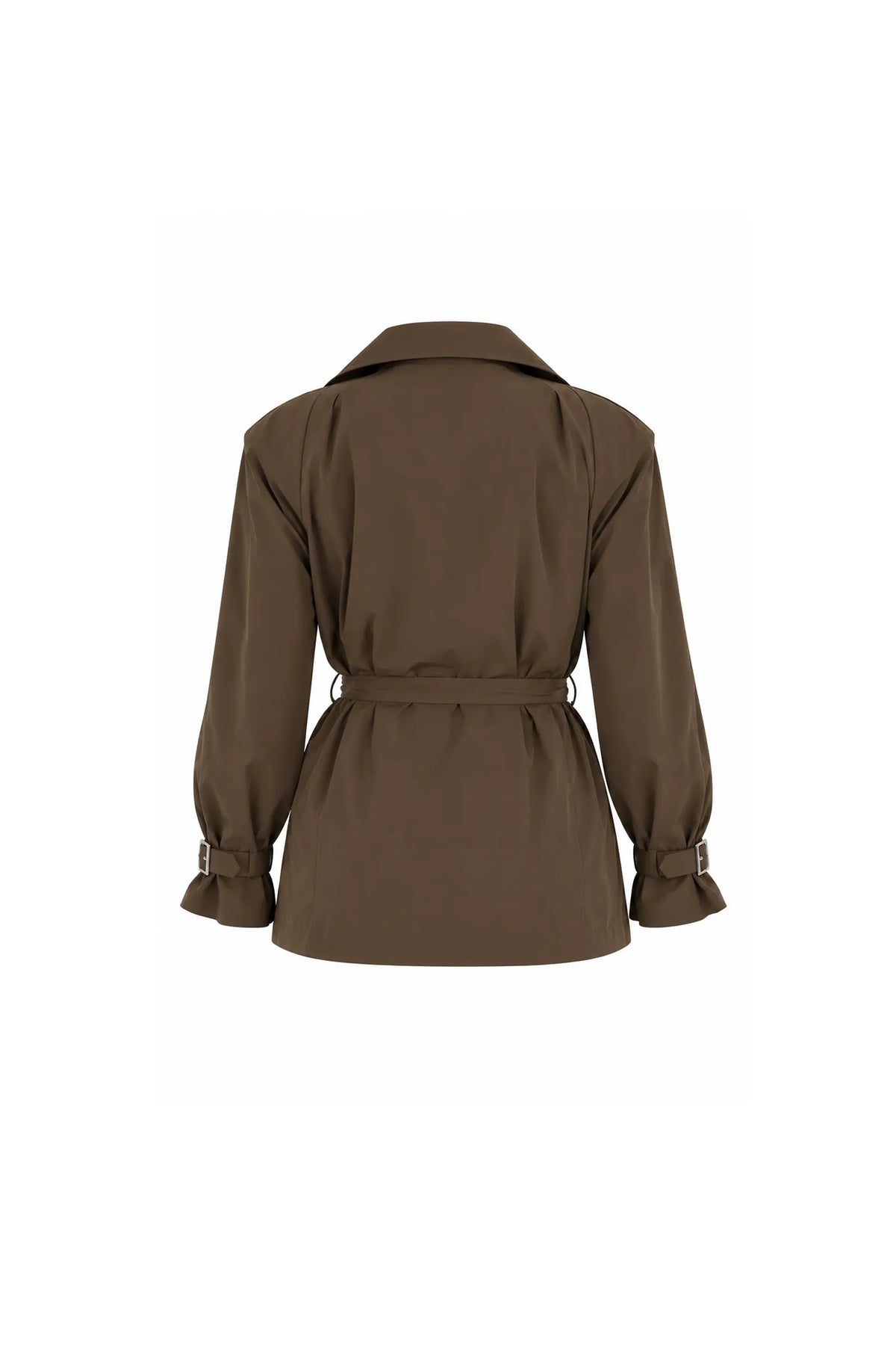Jakne belted short trench