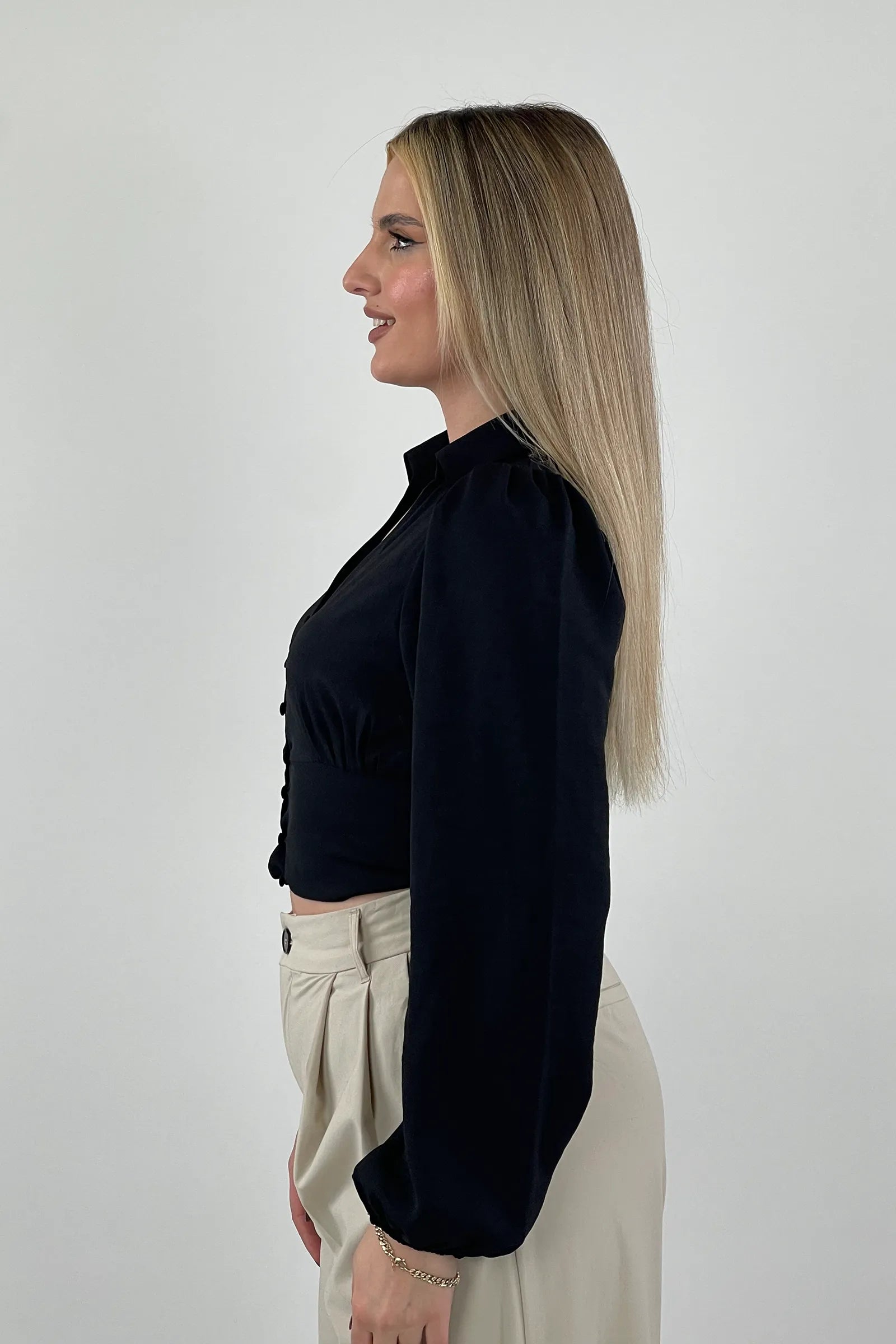 Kemishe shirred waist