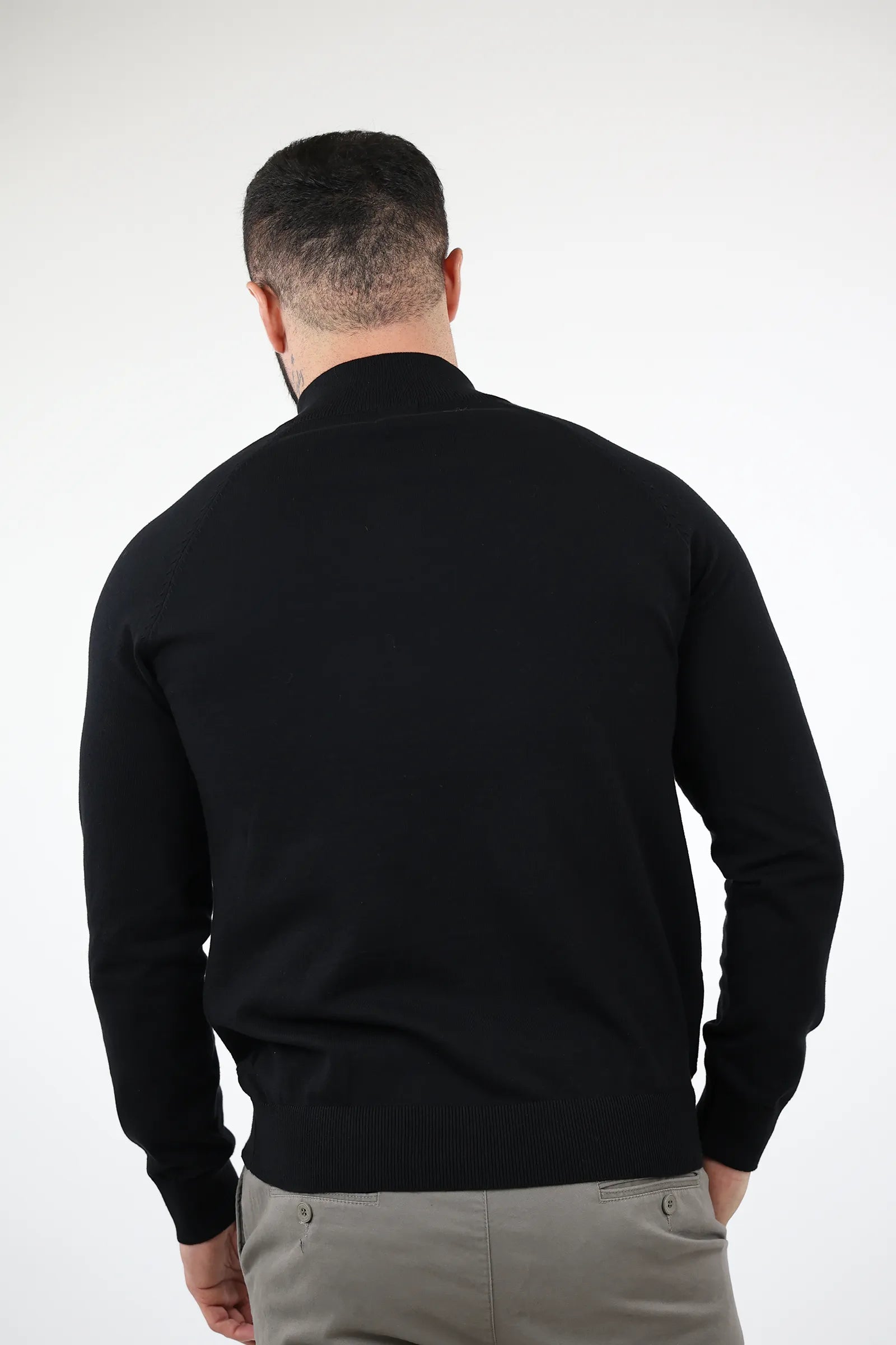 XHEMPER zip top knit