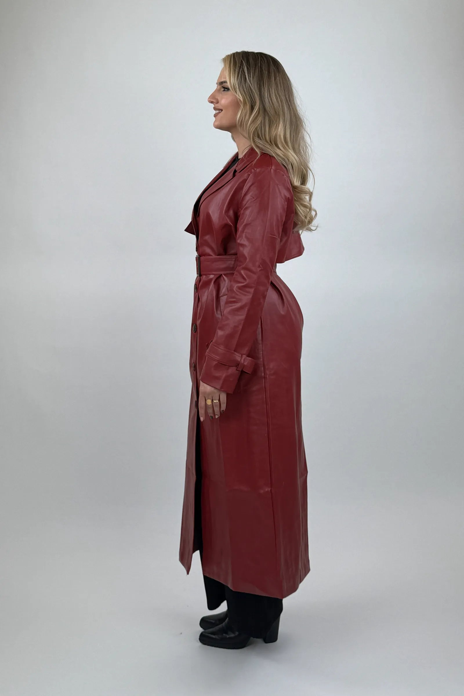 Jakne belted raincoat