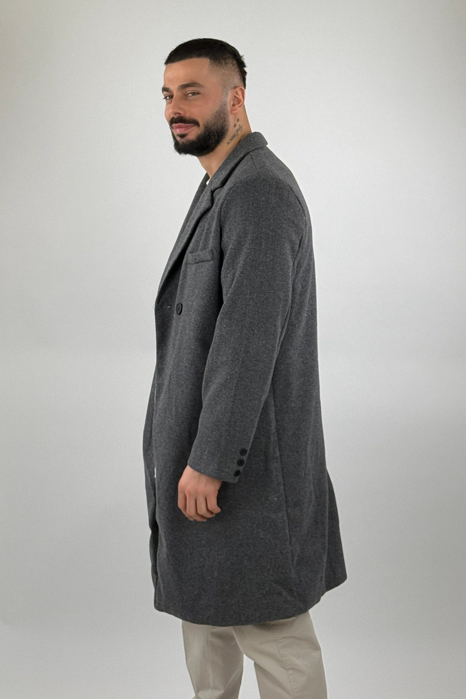 Pallto tweed overcoat