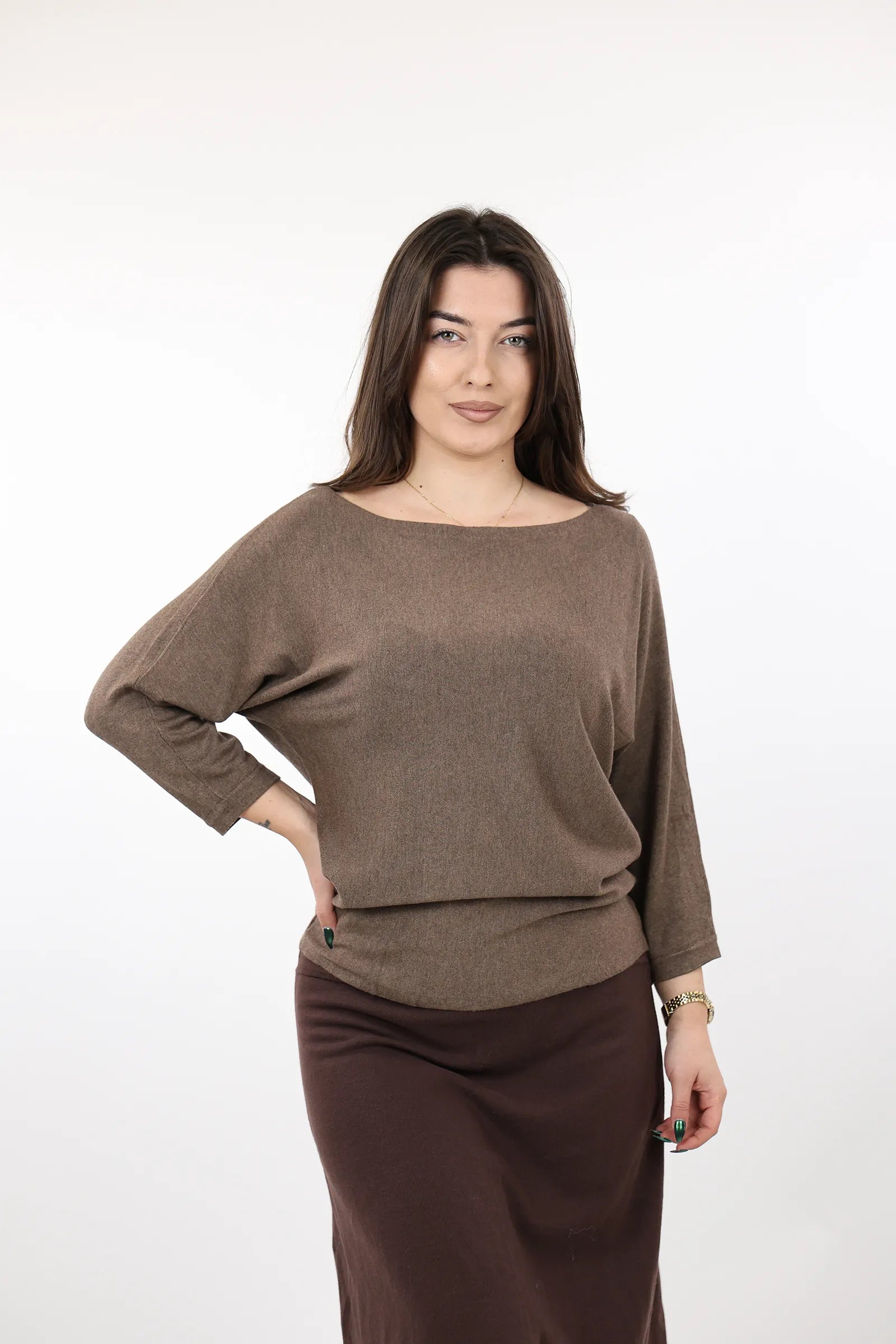 BLUZË Casual Knit Pullover