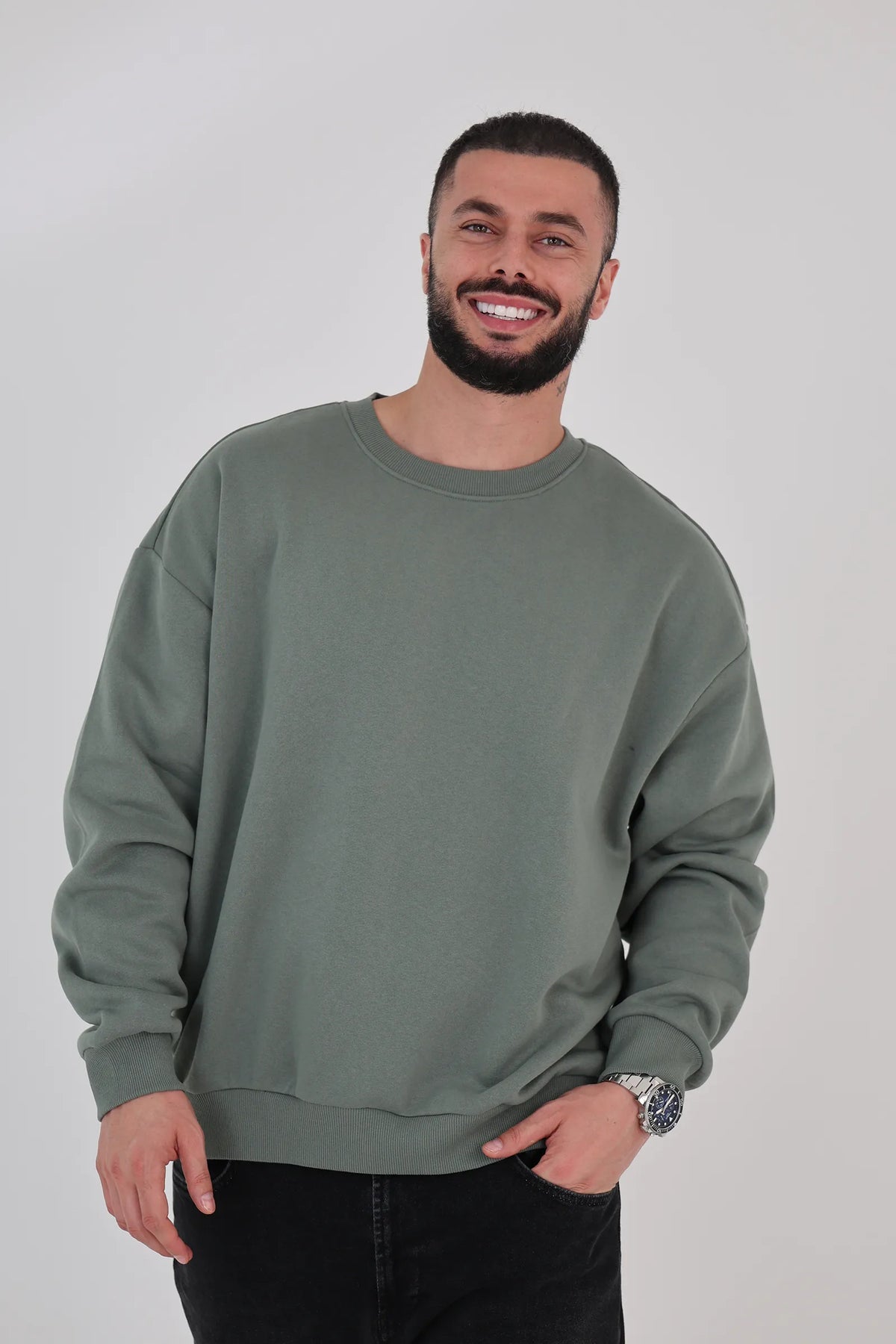 Duks  ribbed cuffs and hem