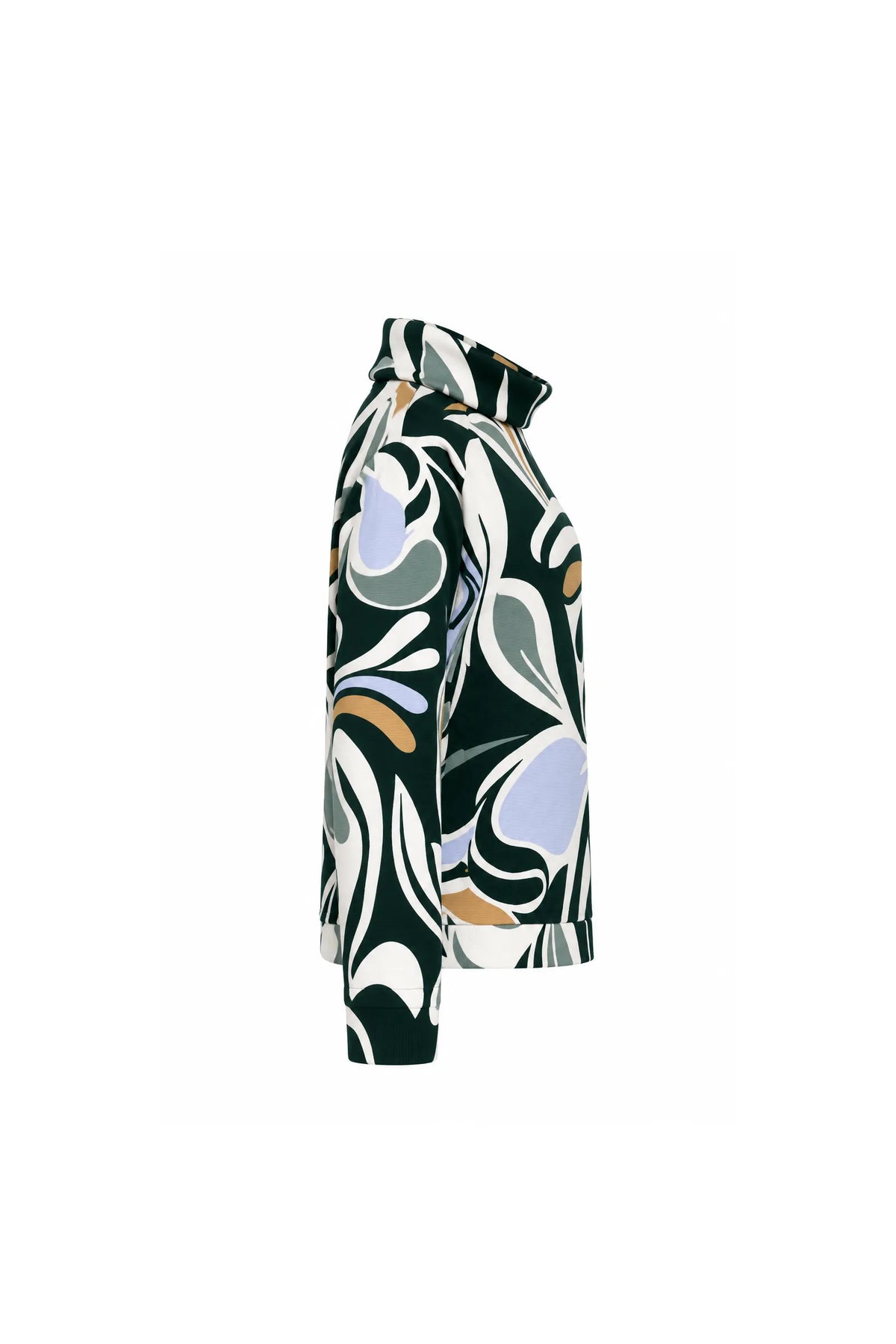 Bluze abstract floral print