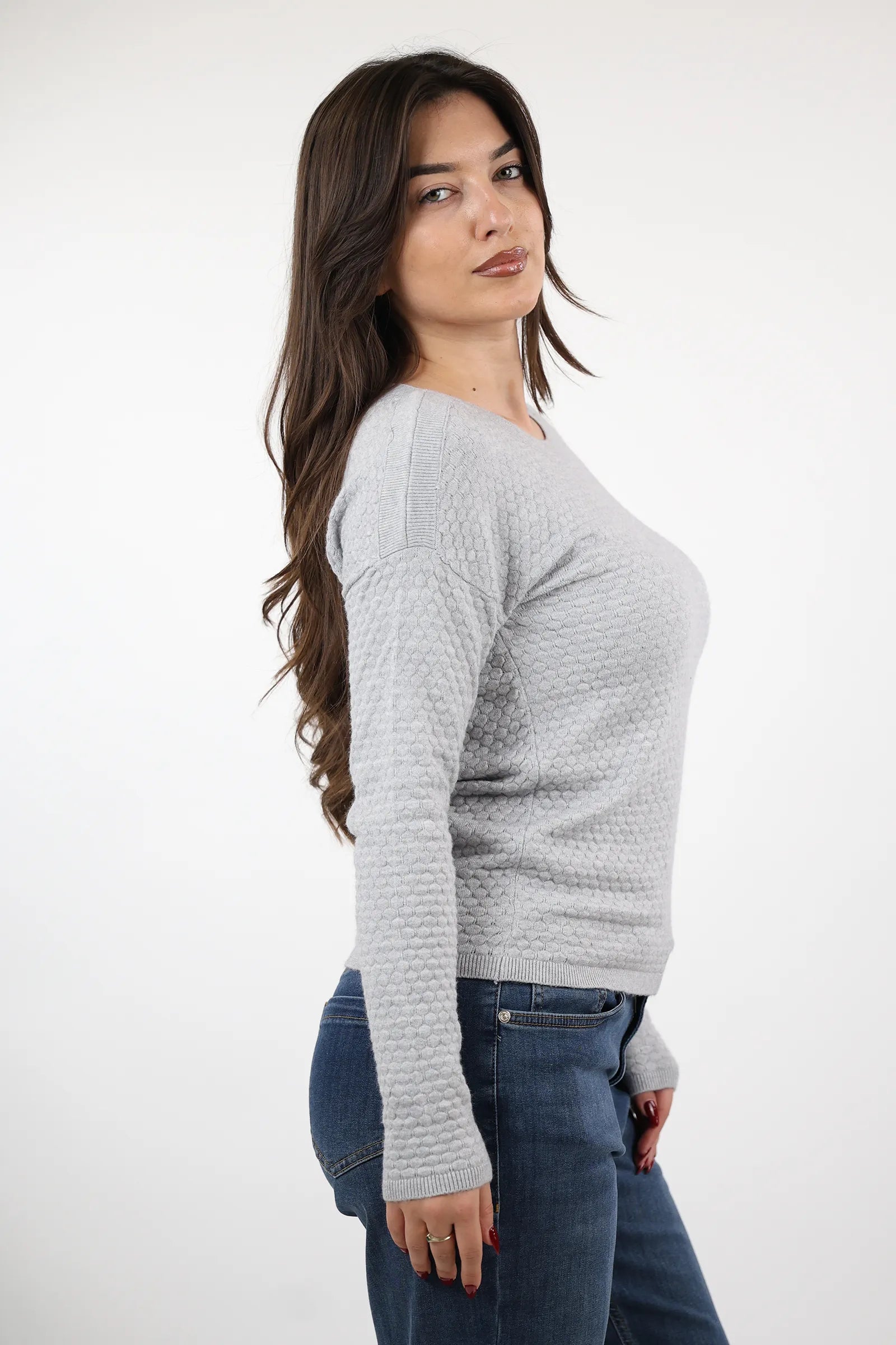 BLUZË Honeycomb Knit