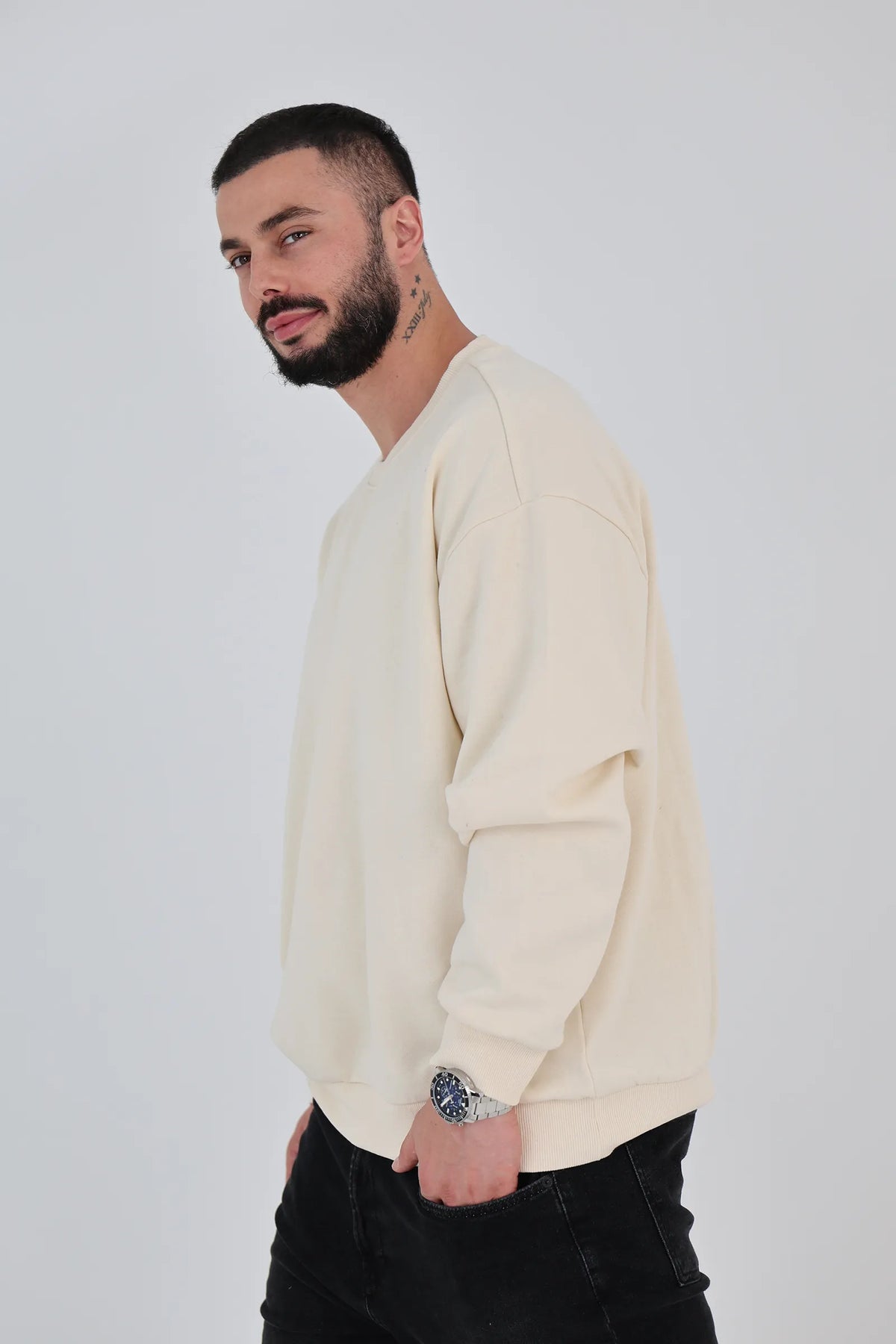 Duks  ribbed cuffs and hem