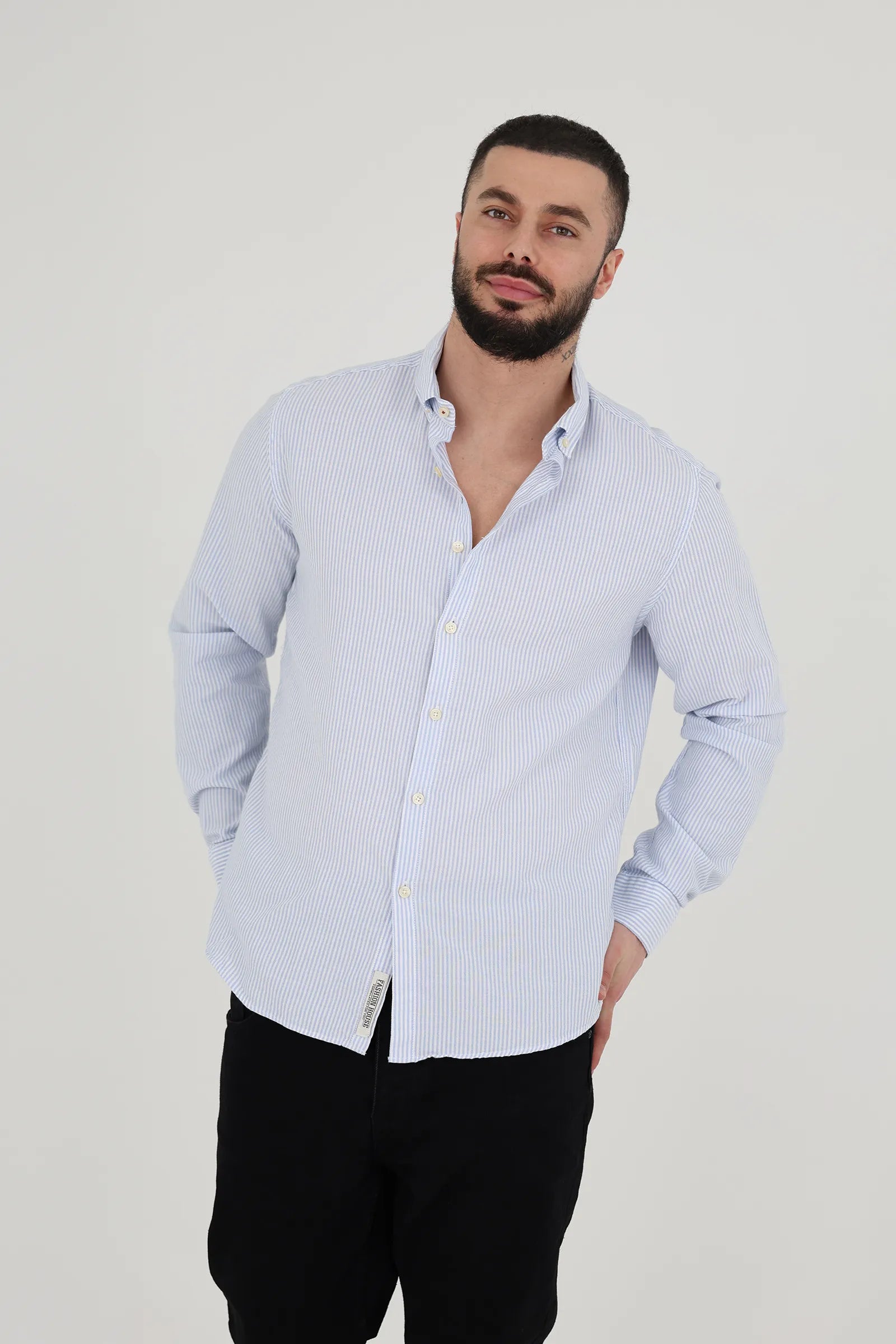 Kemishe stripe button up