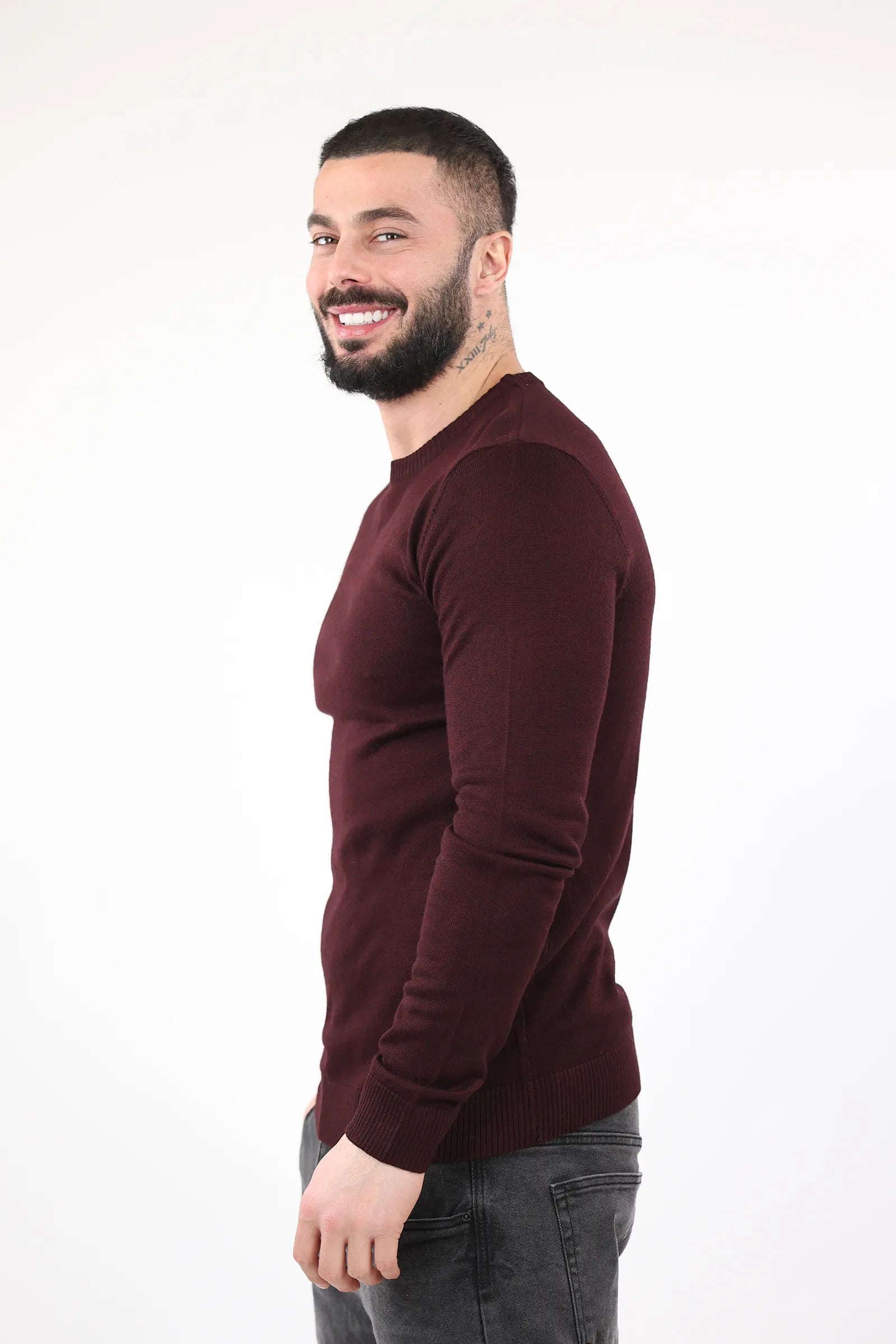 XHEMPER SLIM FIT Crewneck