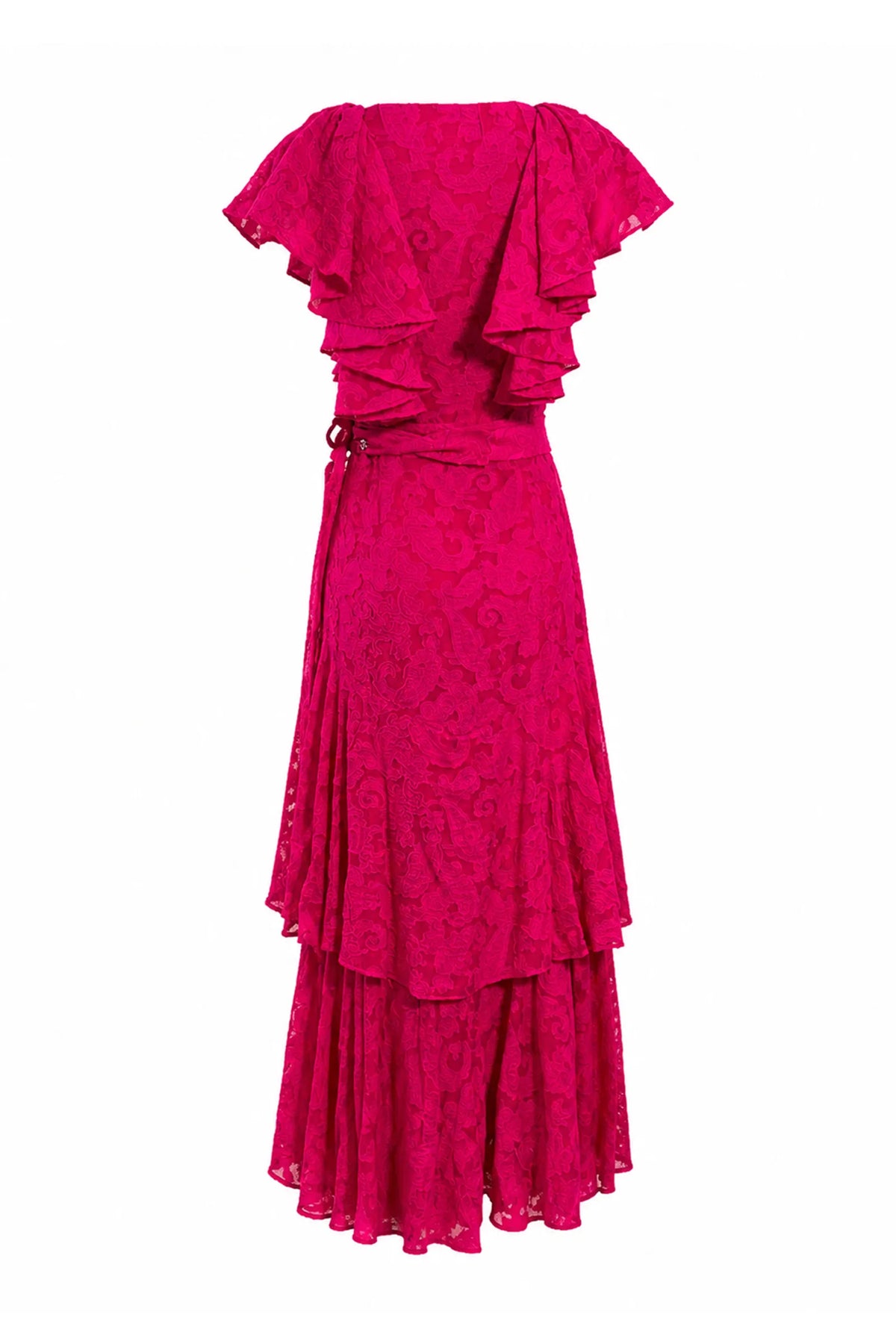 Fustan hot pink