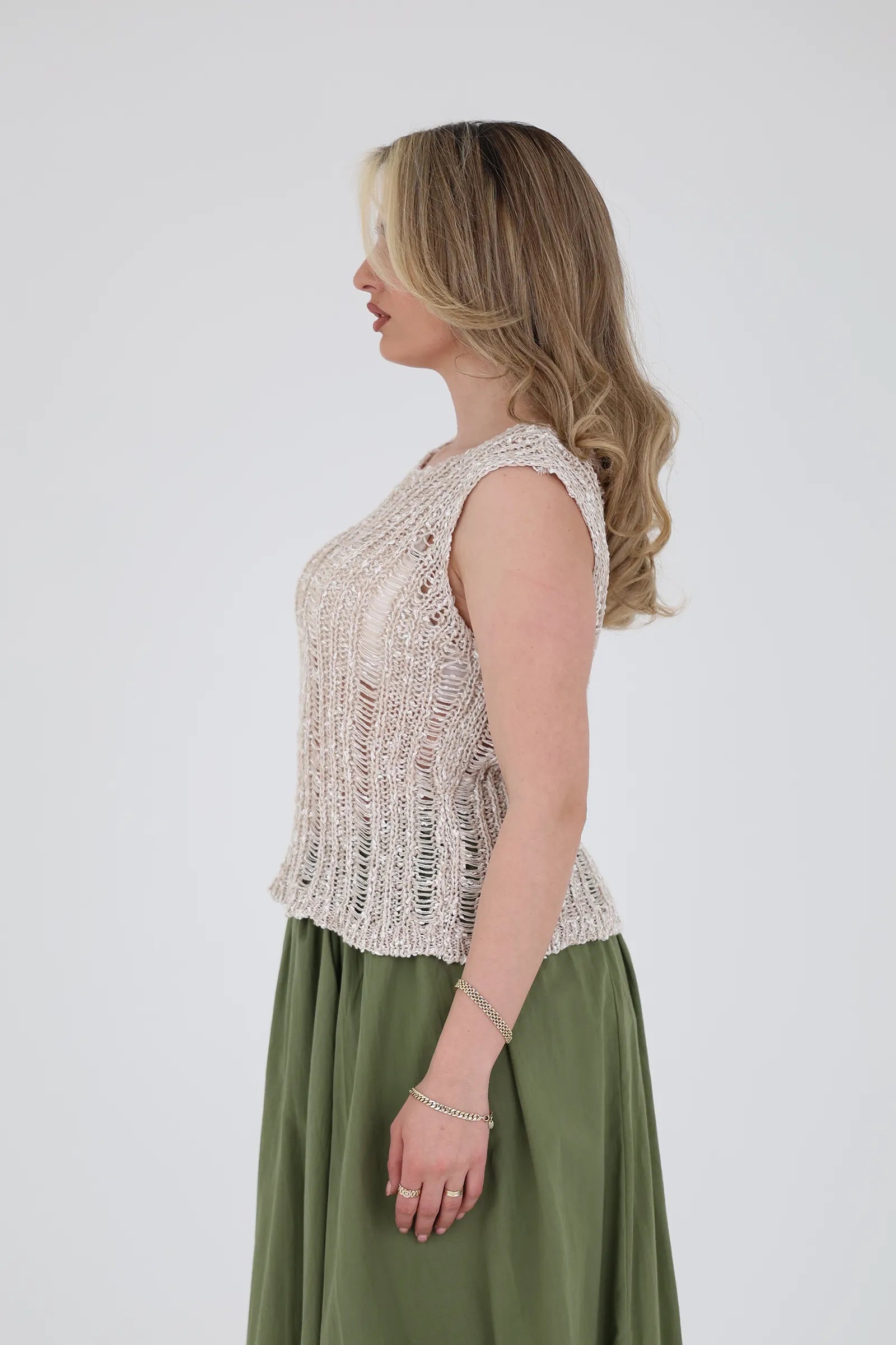 Maice knit sleeveless