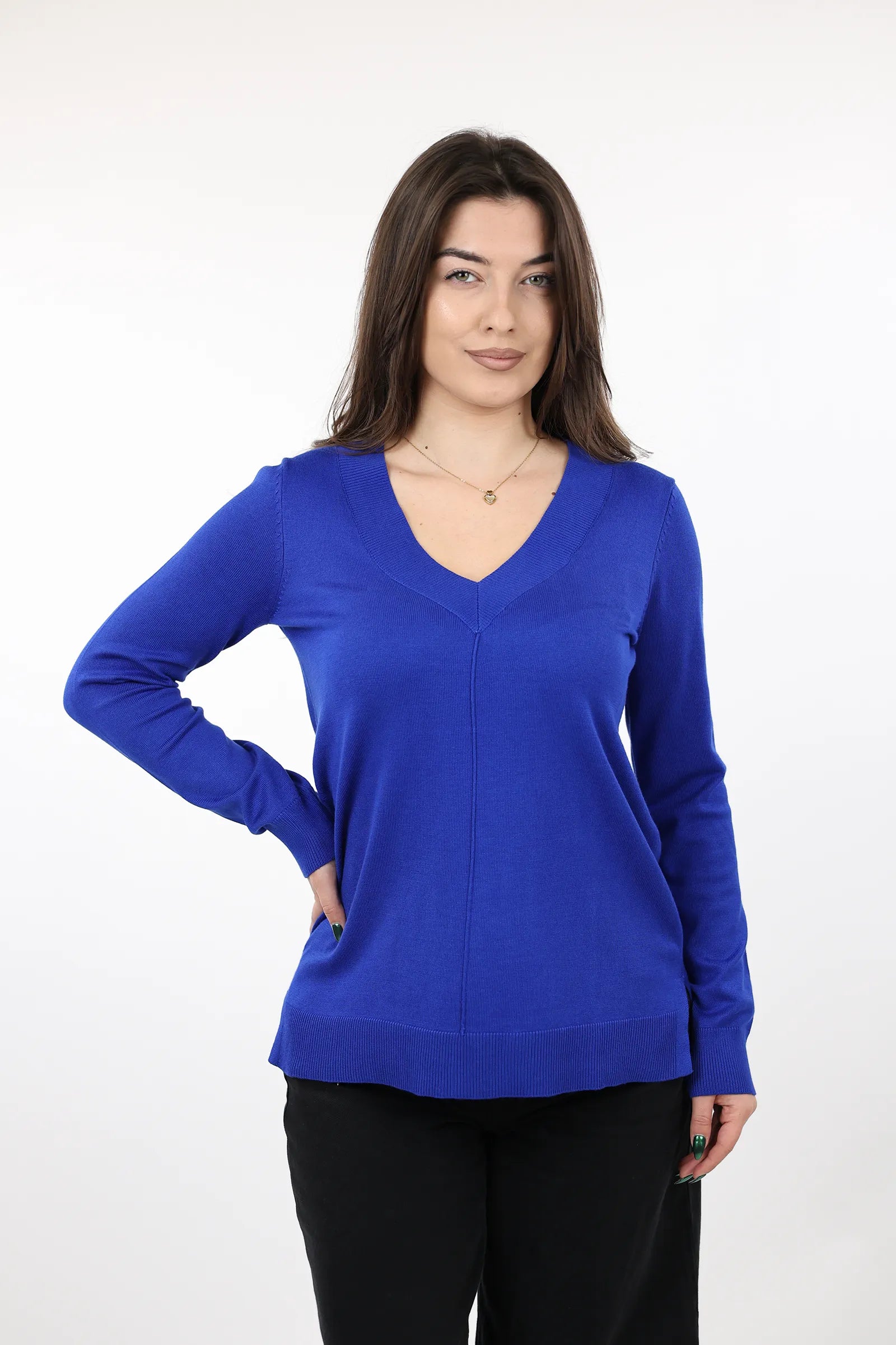 XHEMPER Merino V-Neck